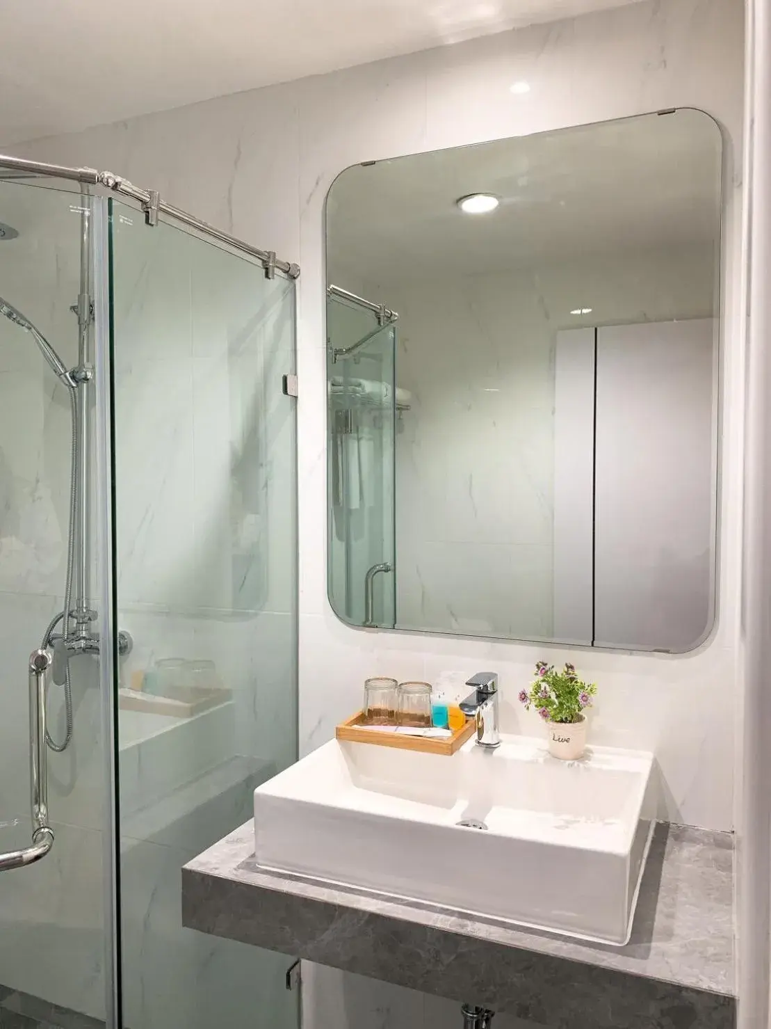 Bathroom in Miloft Sathorn Hotel - SHA Plus Certified