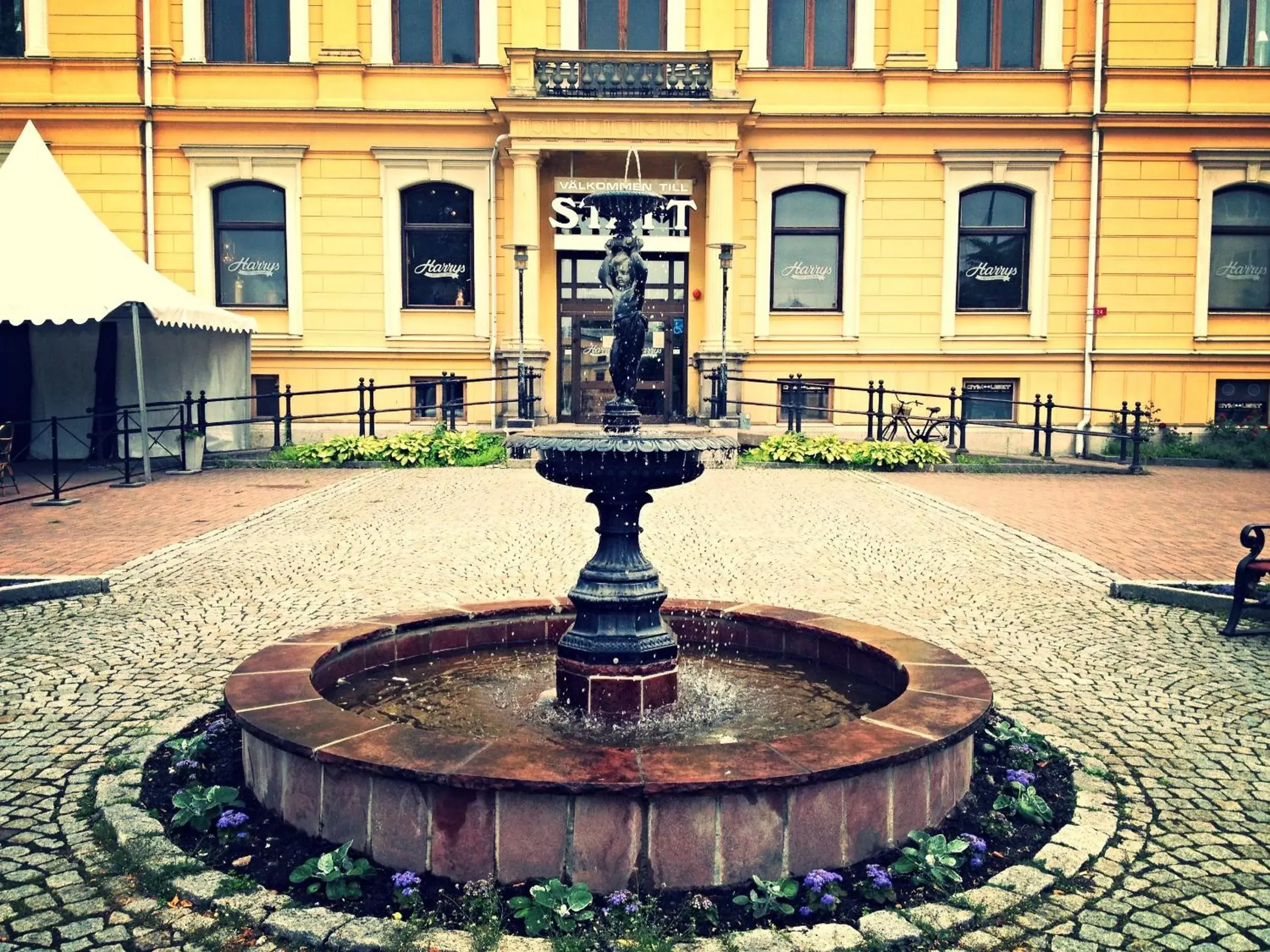 Decorative detail in Stadshotellet Kristinehamn