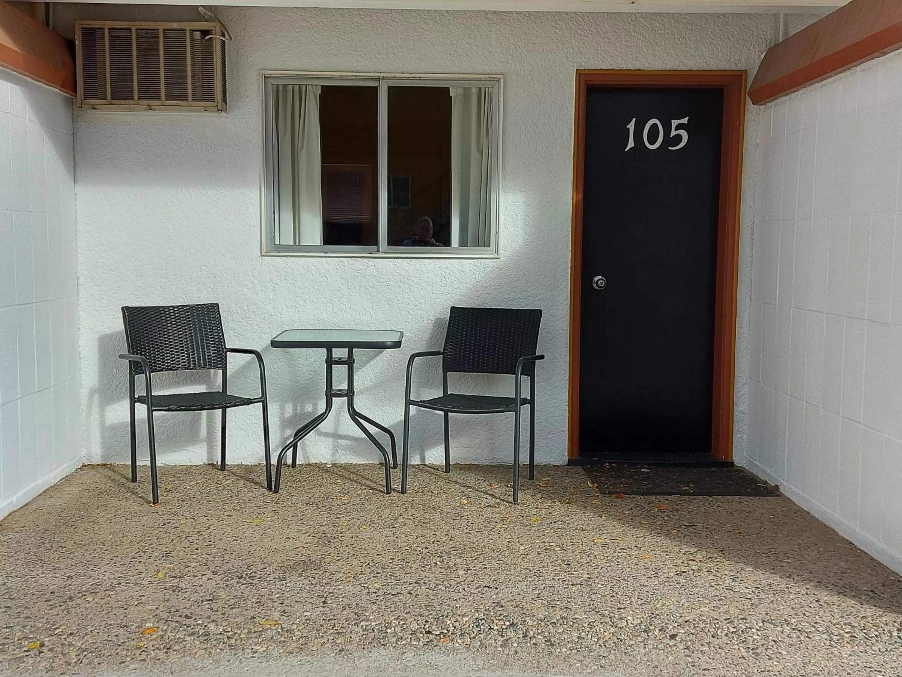 Patio in Richter Pass Beach Resort