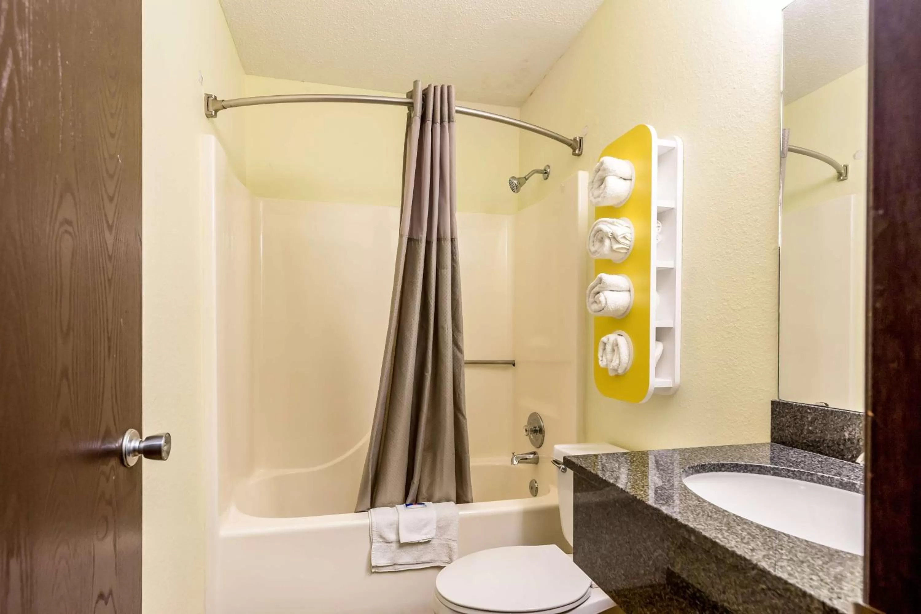 Shower in Motel 6-Troy, IL