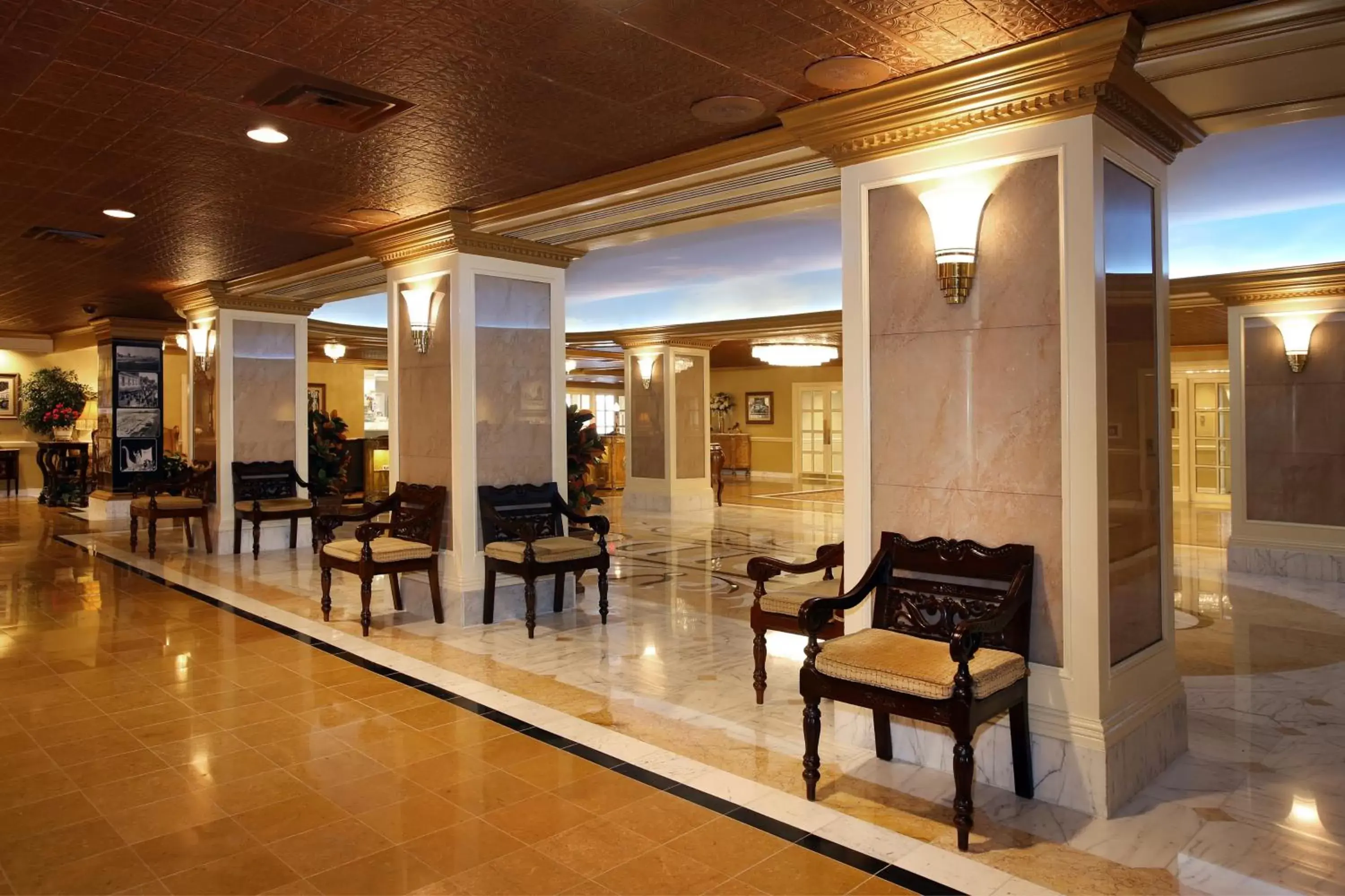 Lobby or reception in The Claridge Hotel