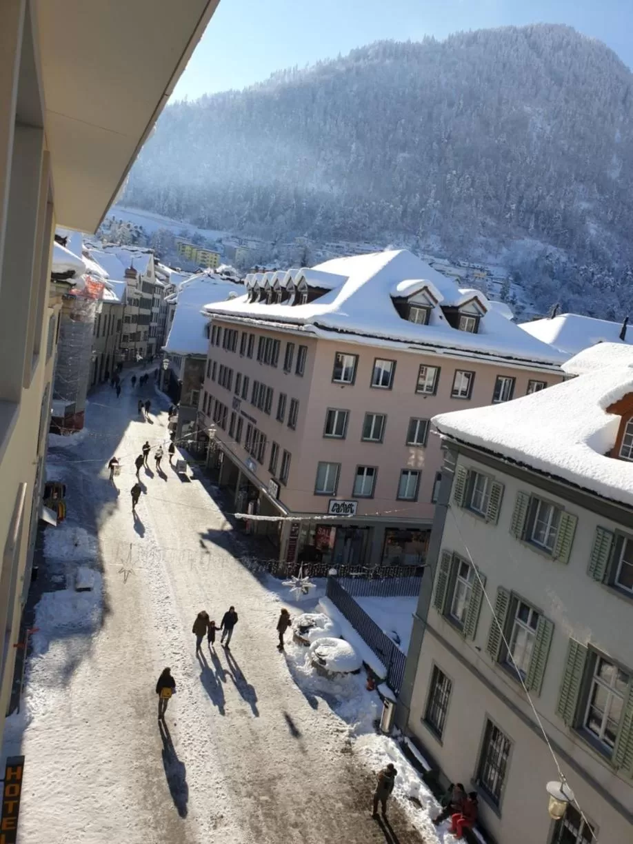 City view in Central Hotel Post