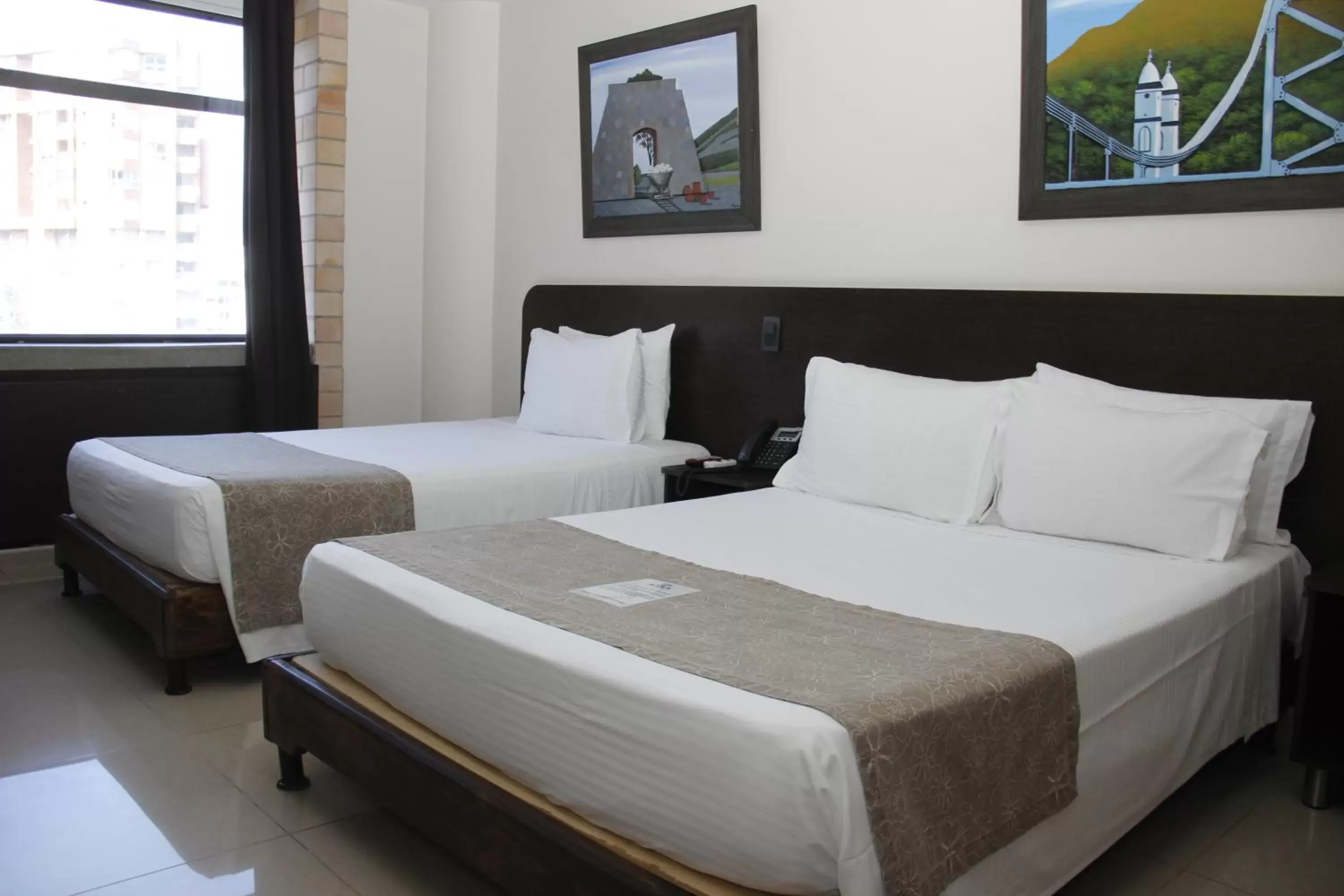 Property building, Bed in Hotel Acqua Medellín