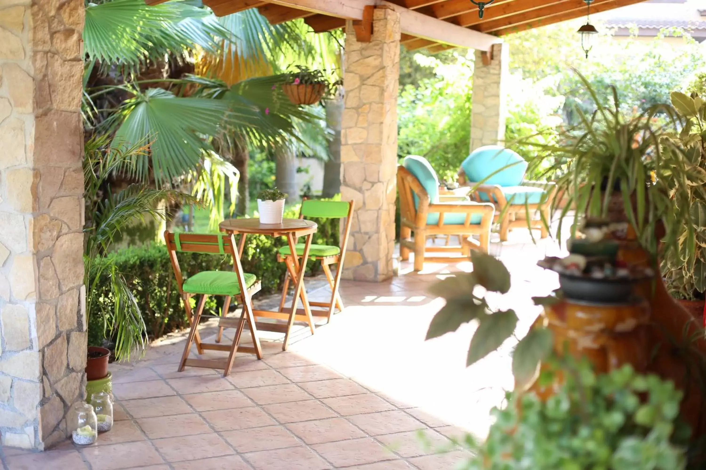 Patio in Il Giardino delle Jacaranda