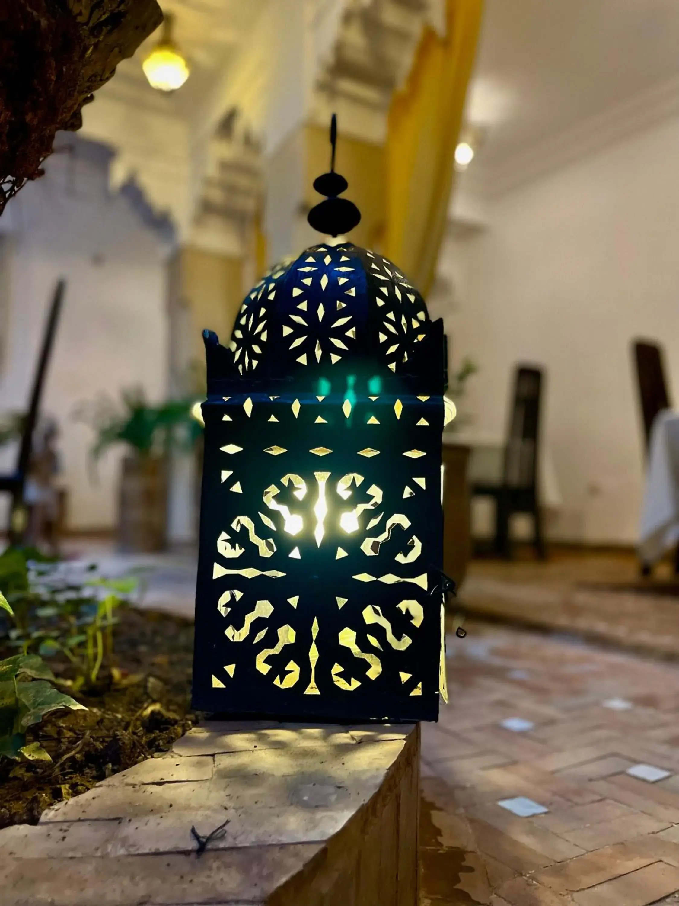 Decorative detail in Riad Dar Foundouk and Spa