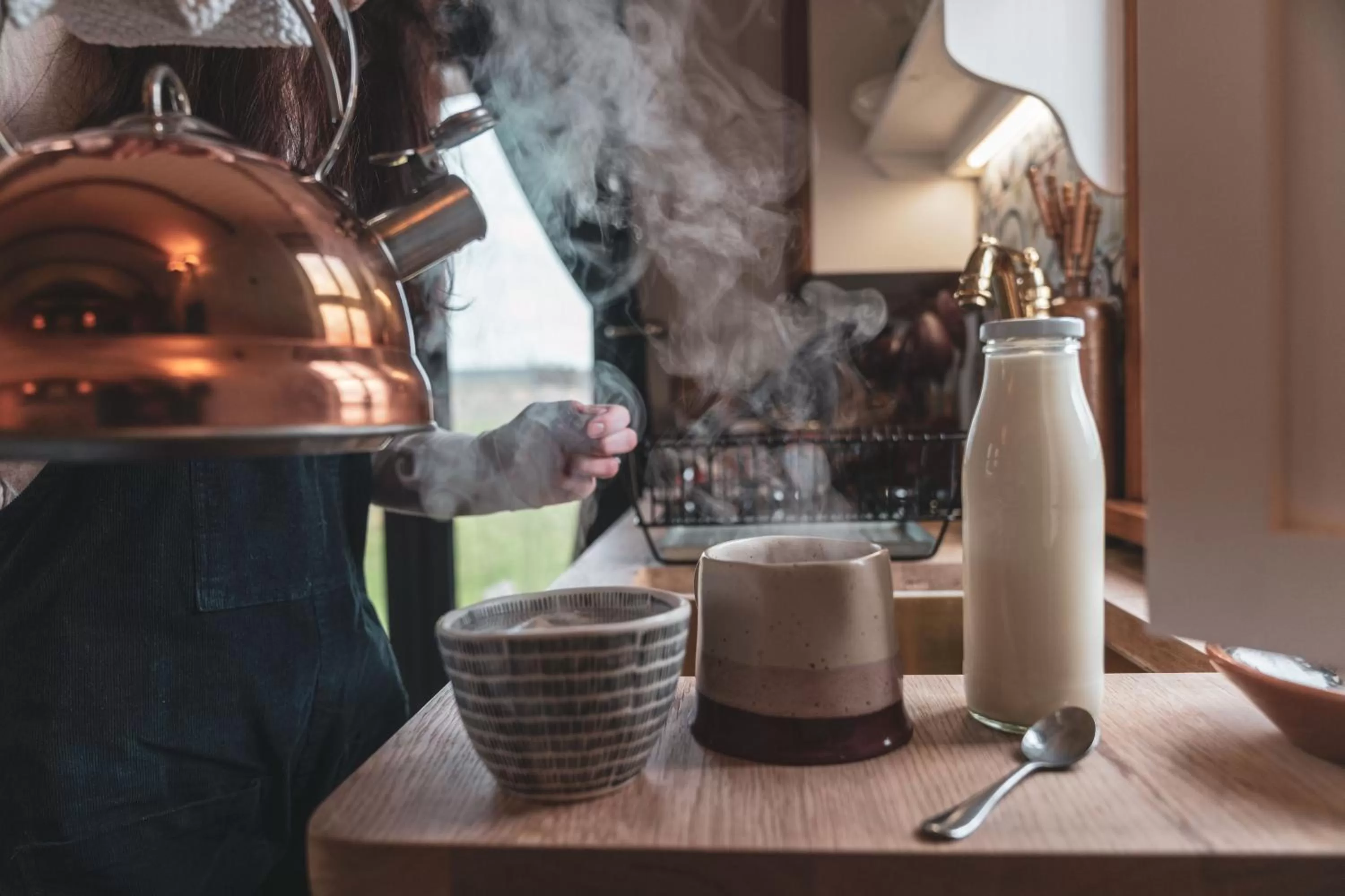 Kitchen or kitchenette in Westfield House Farm