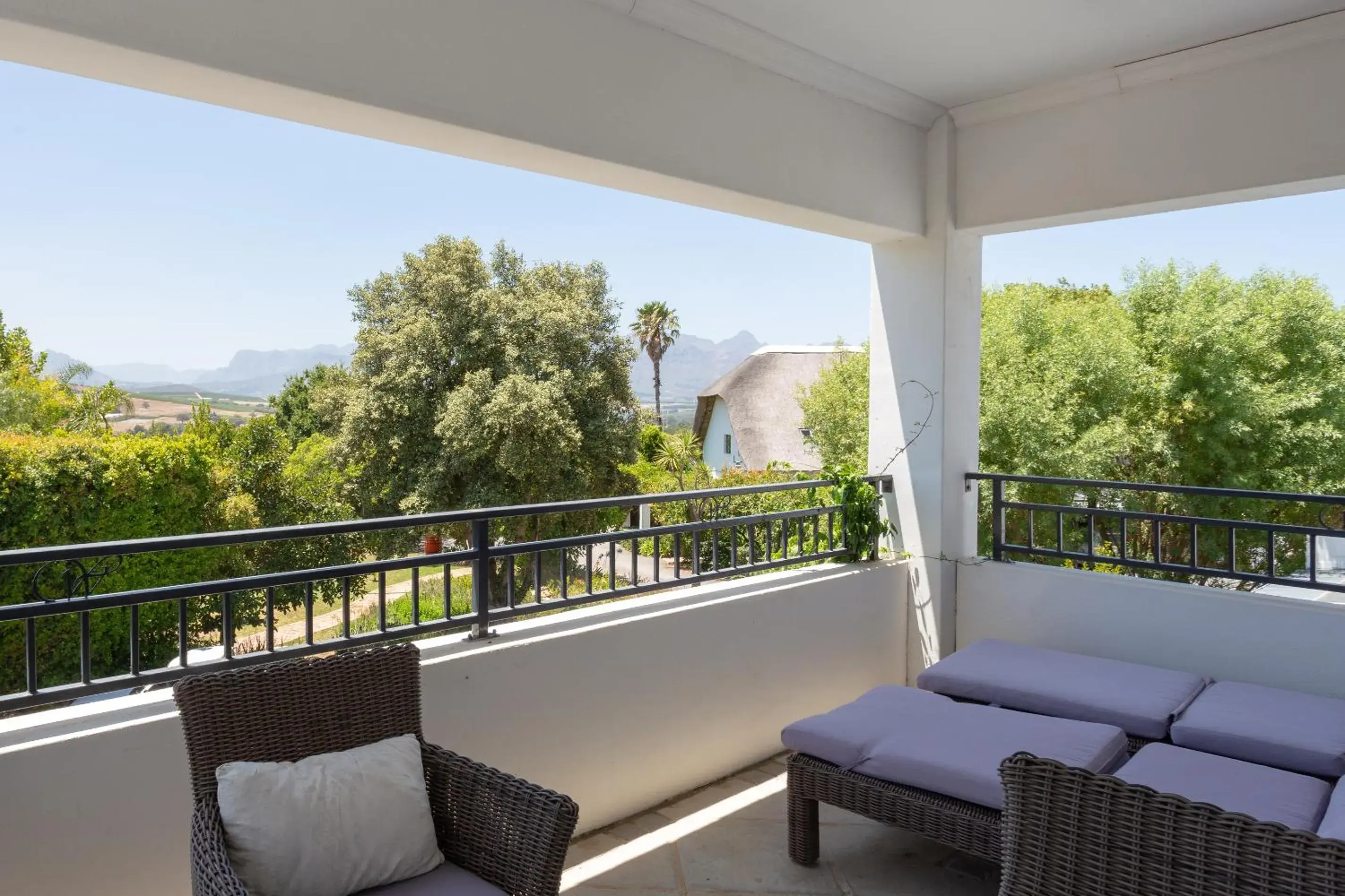 Balcony/Terrace in Wedgeview Country House & Spa