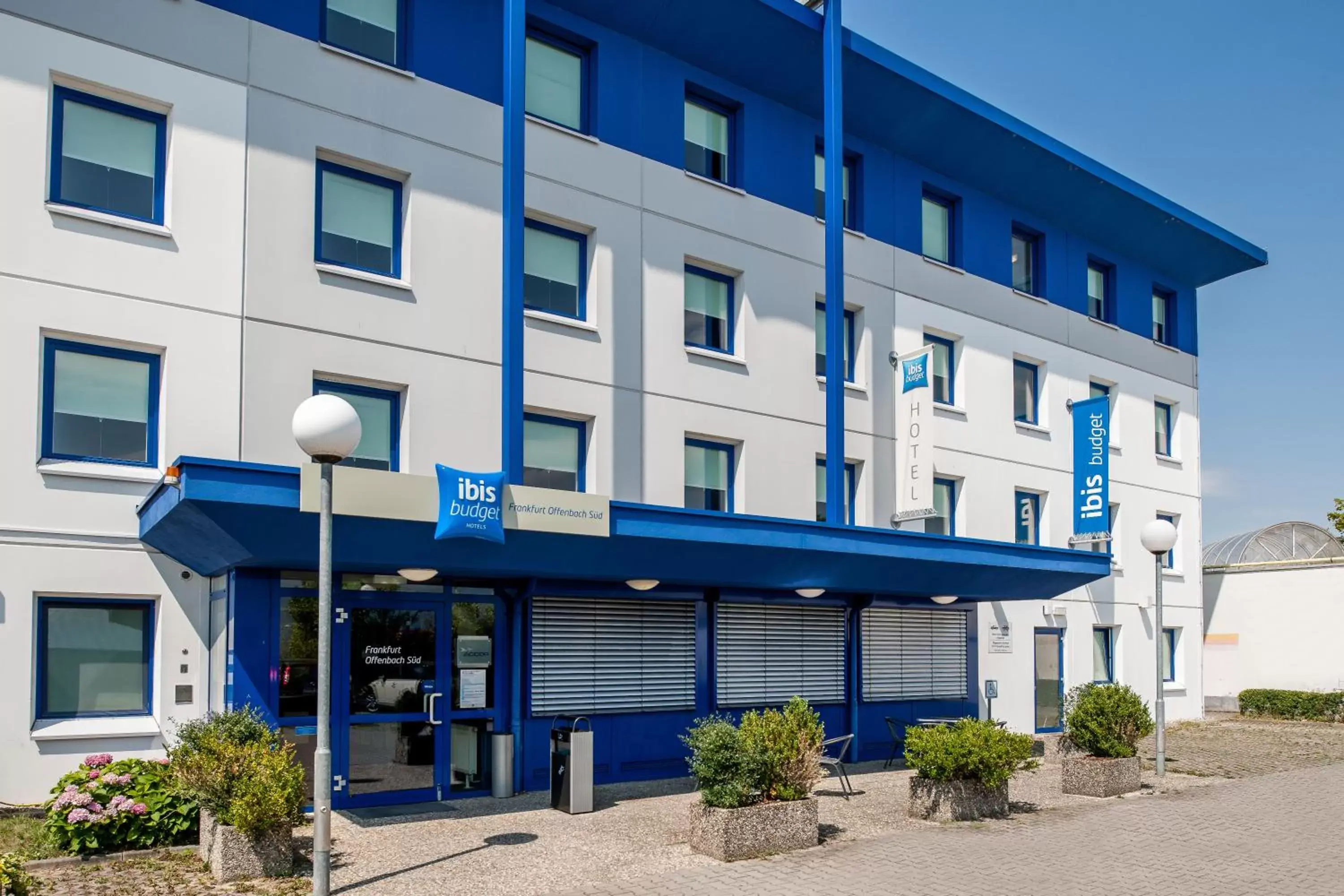 Facade/entrance in ibis budget Frankfurt Offenbach Süd Facade/entrance in ibis budget Frankfurt Offenbach Süd