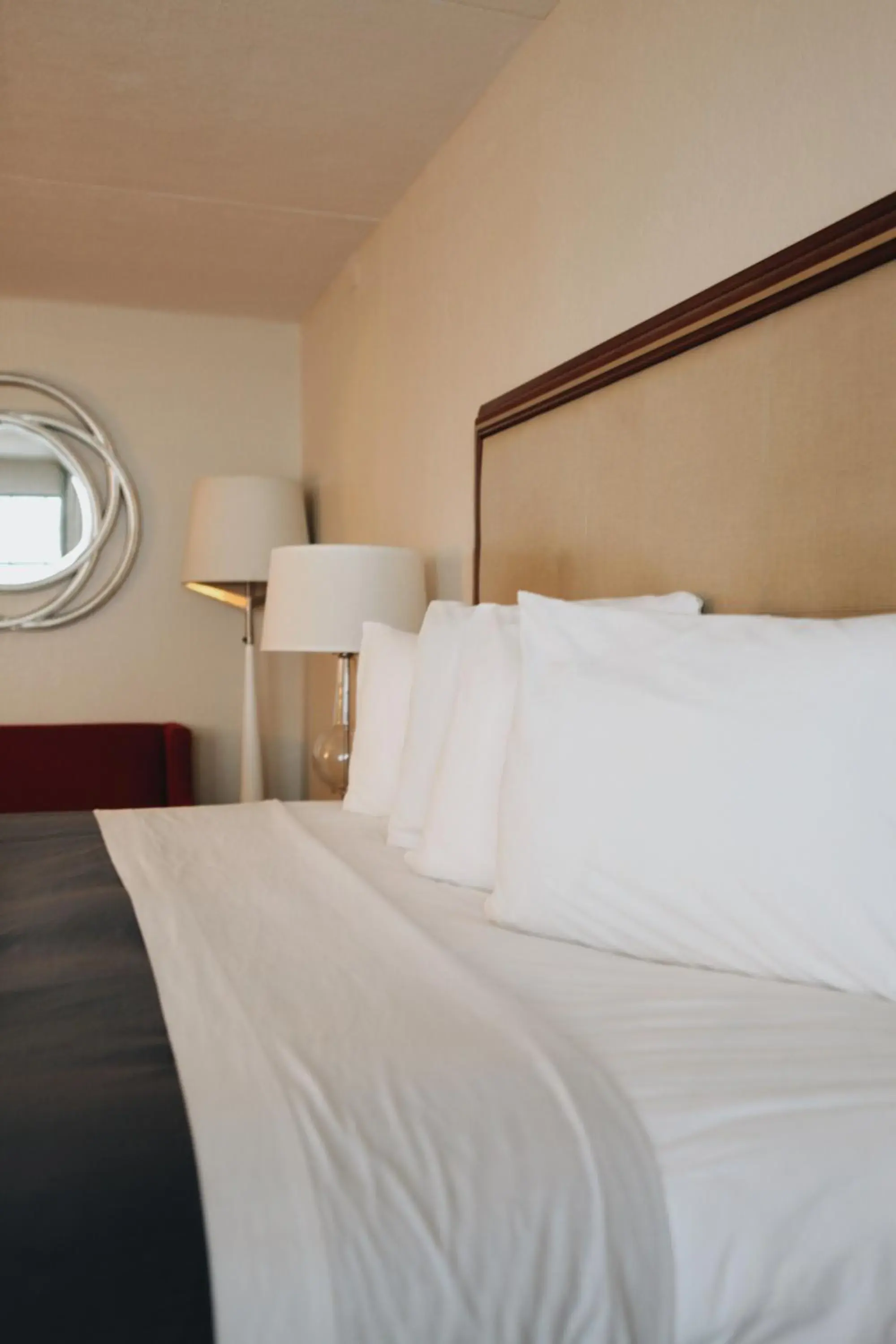 Bed in All Seasons Inn & Suites Bed in All Seasons Inn & Suites