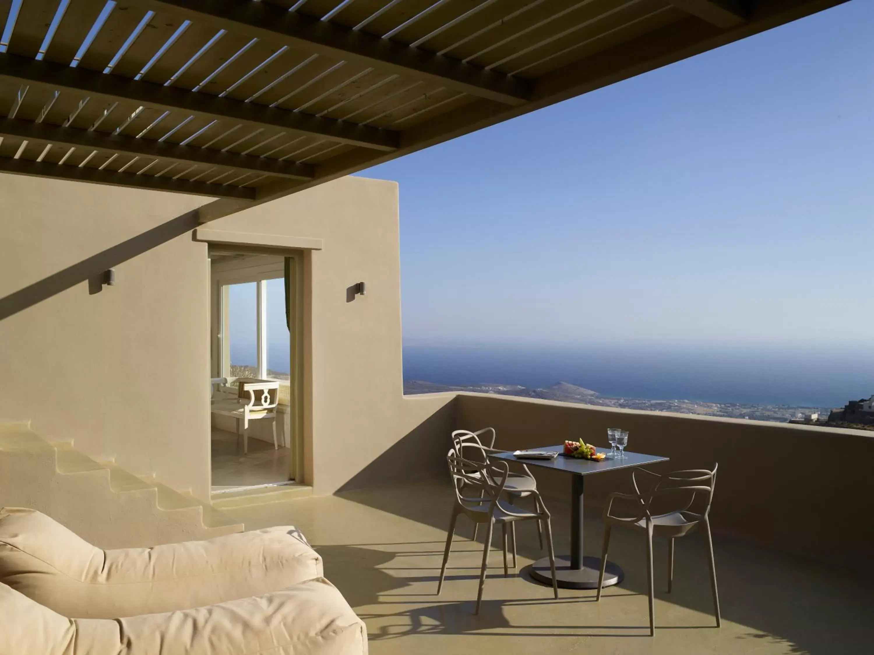 Patio, Balcony/Terrace in Aeolis Tinos Suites