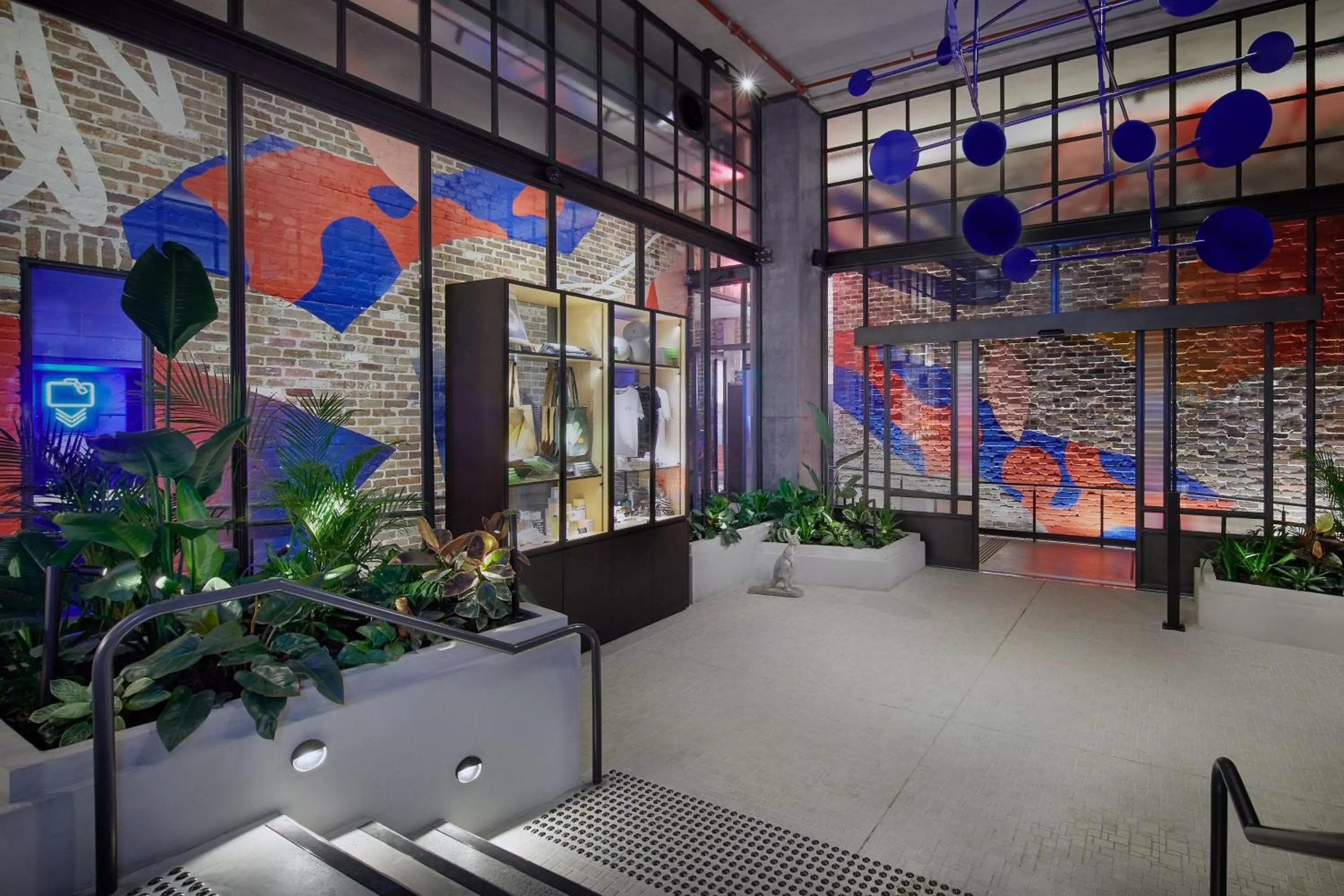 Lobby or reception in Moxy Sydney Airport