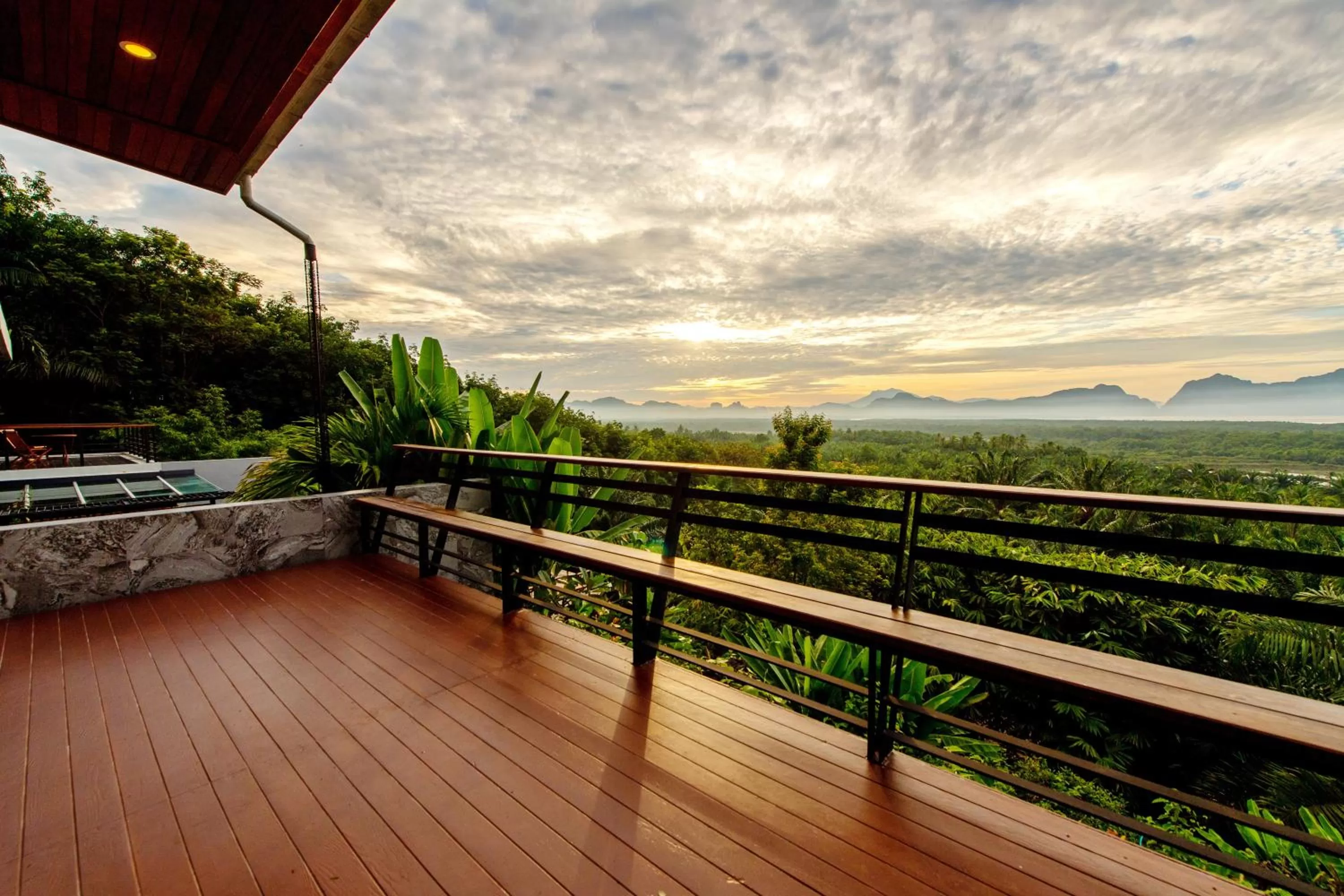 Natural landscape in Ao Luek Panoramic Pool-SHA Plus