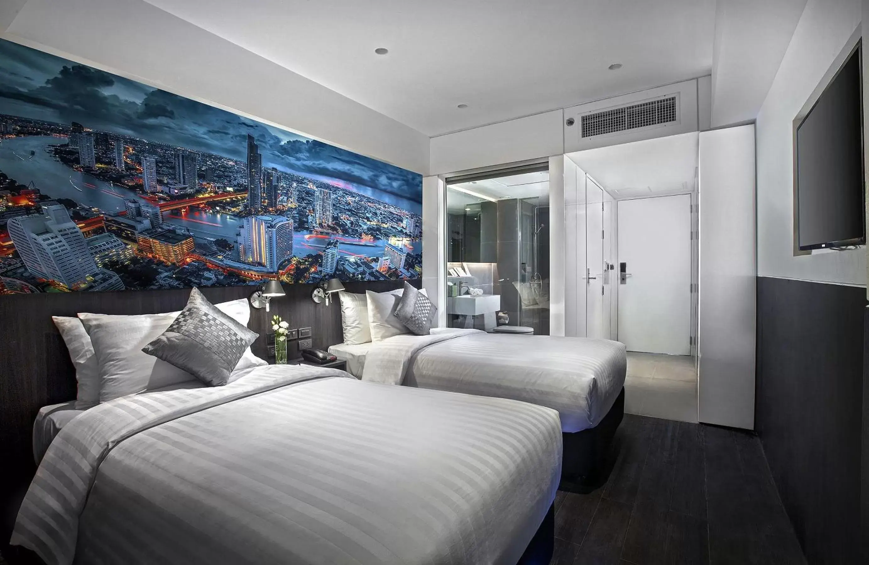 Bedroom, Bed in Galleria 12 Sukhumvit Bangkok by Compass Hospitality
