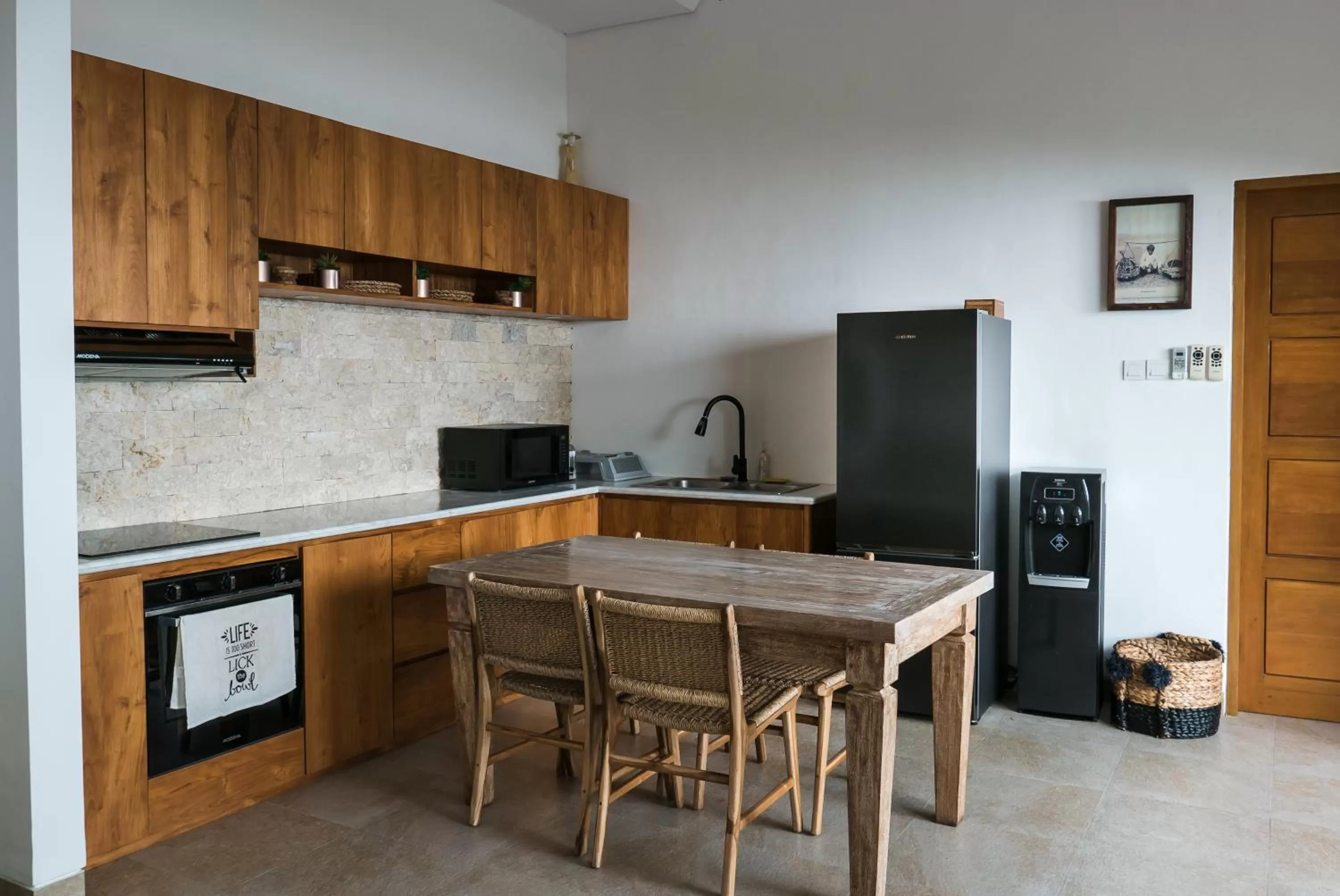 Kitchen or kitchenette, Kitchen/Kitchenette in Puspa Ayu Villas & Apartments