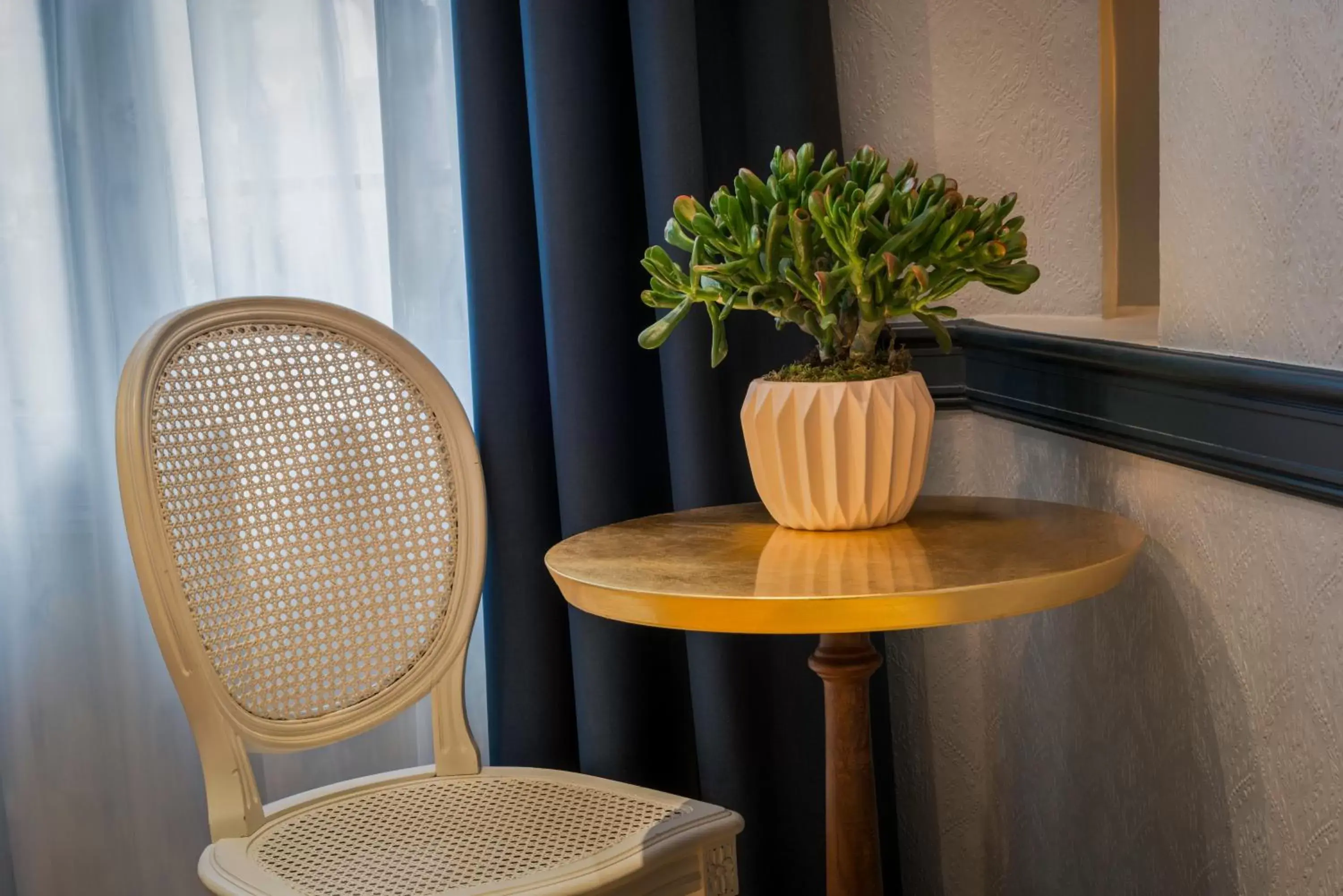 Decorative detail, Seating Area in Hotel de Neuve by Happyculture