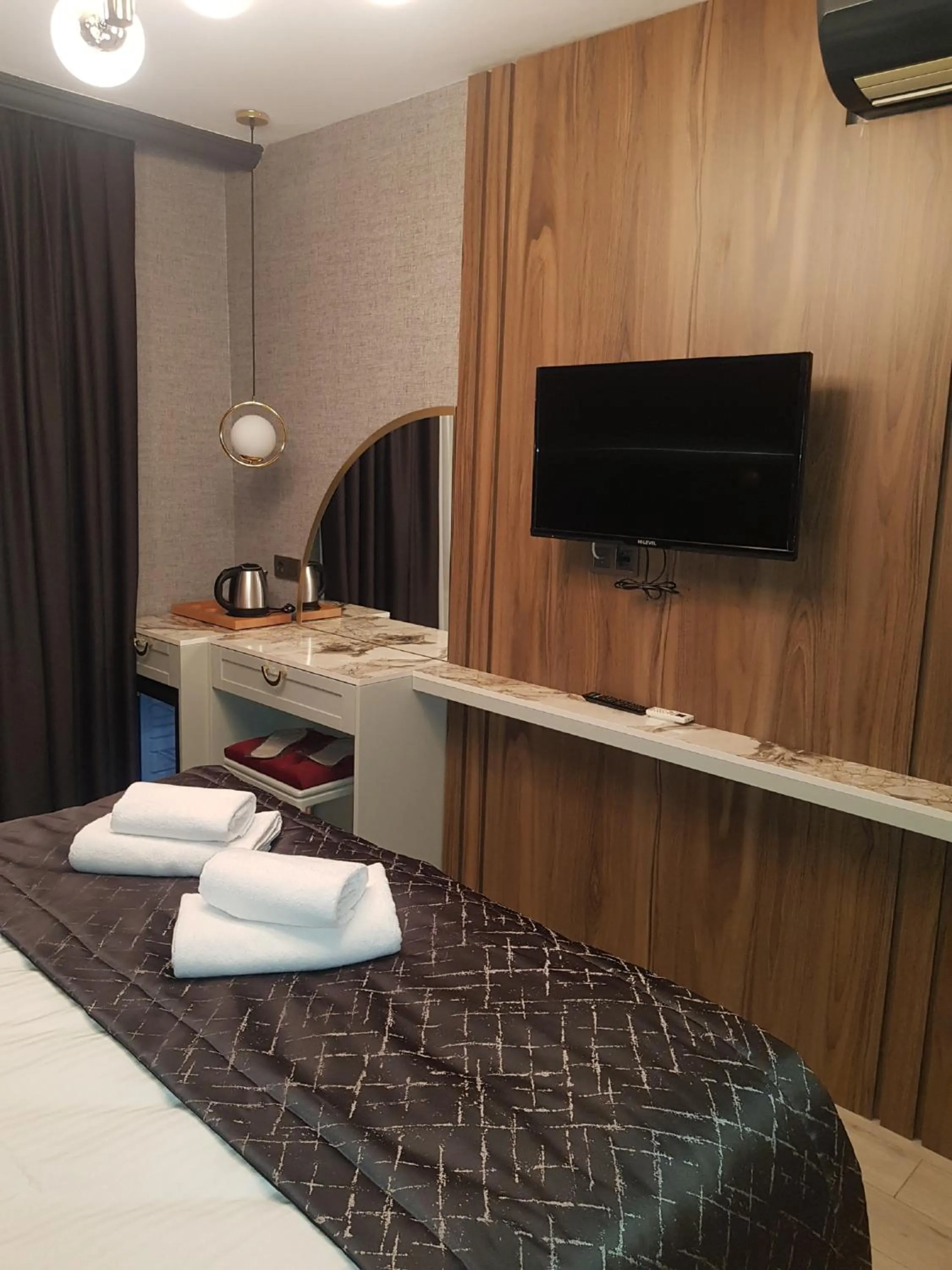 Decorative detail, TV/Entertainment Center in Selenay Hotel