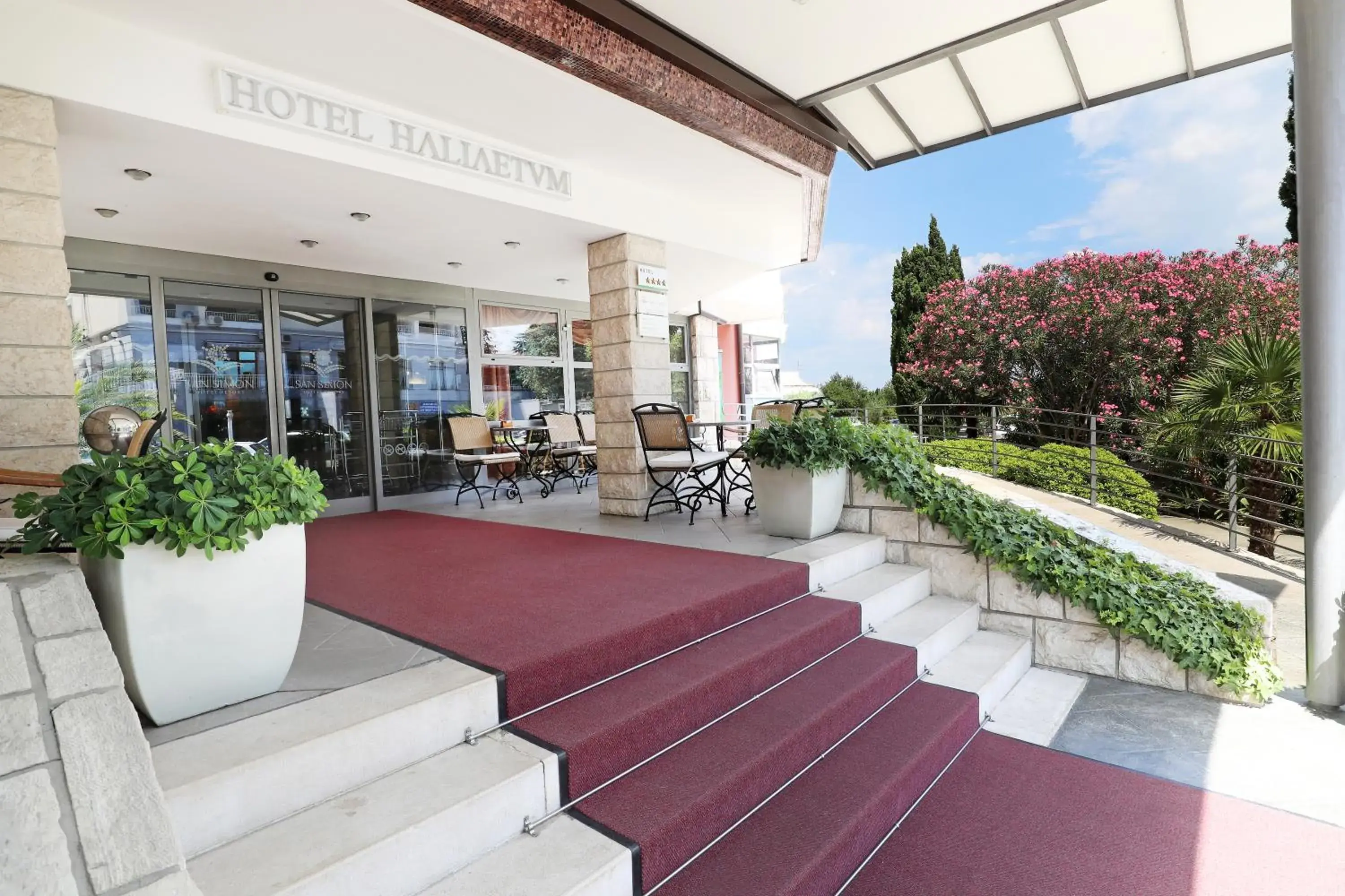 Property building in Hotel Haliaetum - San Simon Resort