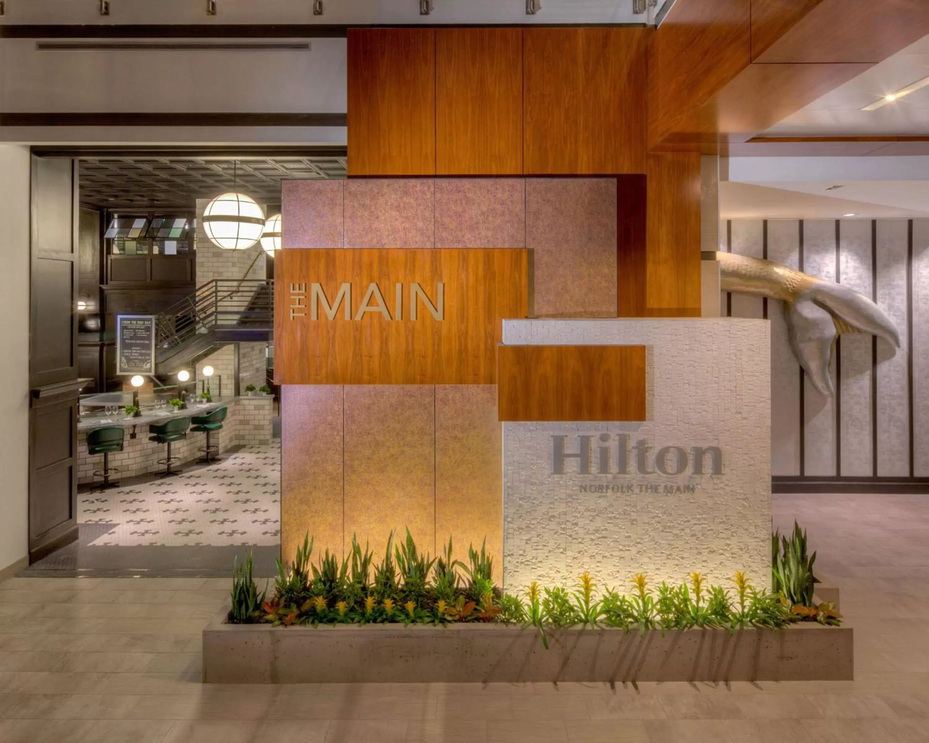 Restaurant/places to eat in Hilton Norfolk The Main
