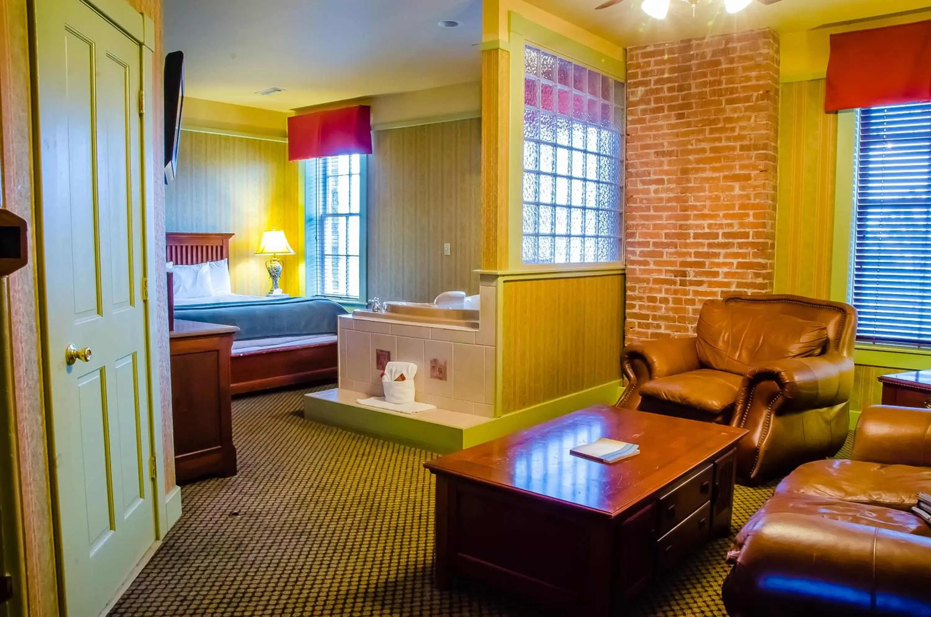 Seating Area in 1886 Crescent Hotel and Spa