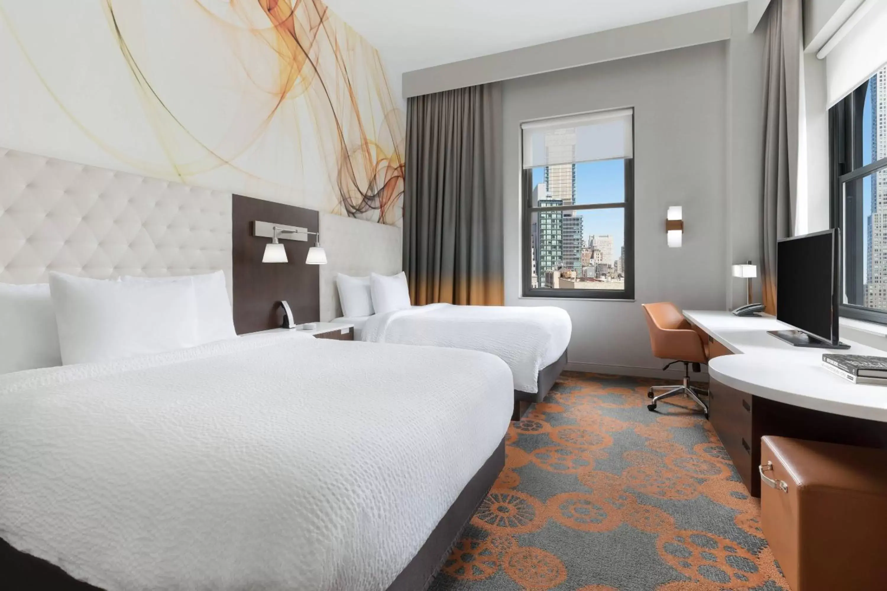 Photo of the whole room, Bed in Residence Inn by Marriott New York Downtown Manhattan/World Trade Center Area