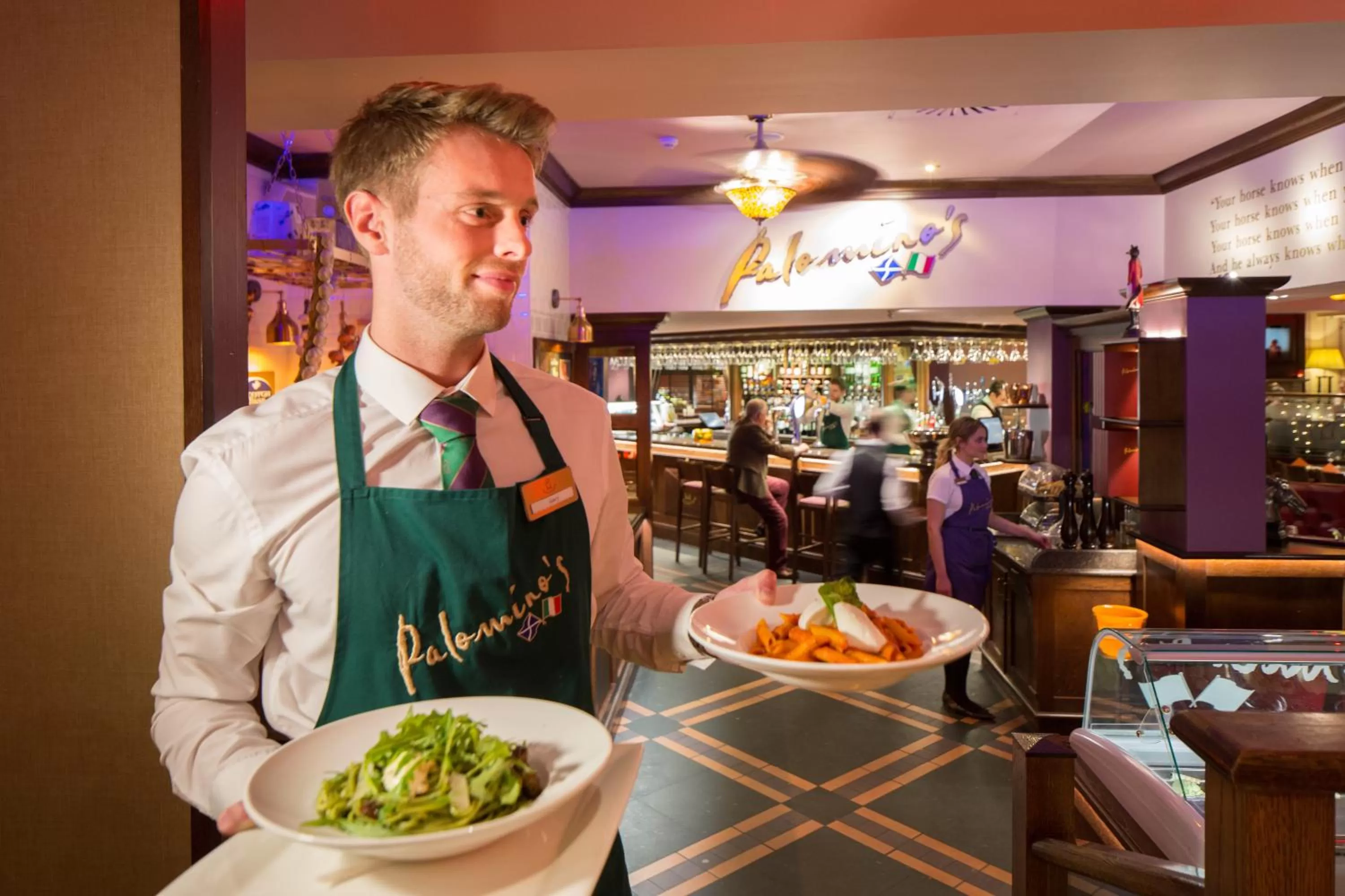 Staff in Ingliston Country Club Hotel