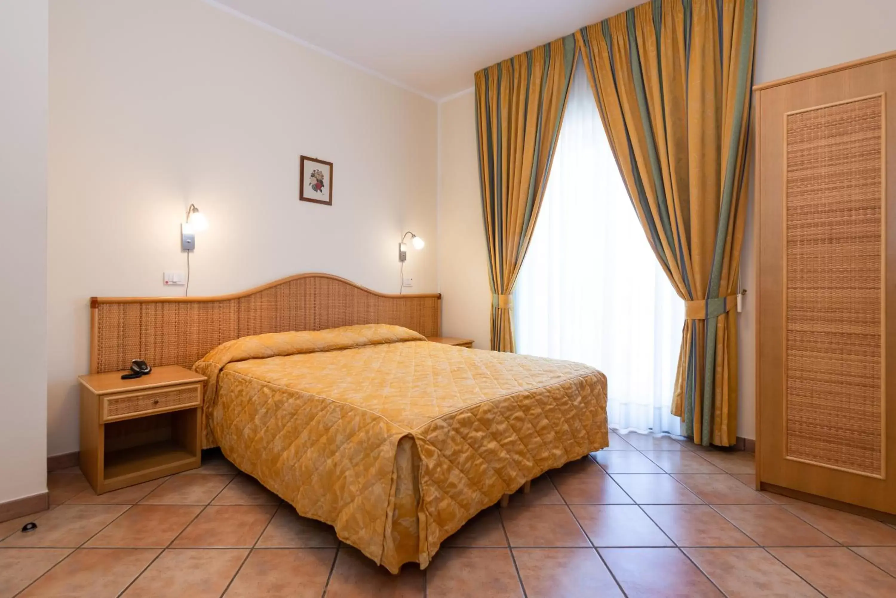 Bed in Hotel Il Ceppo