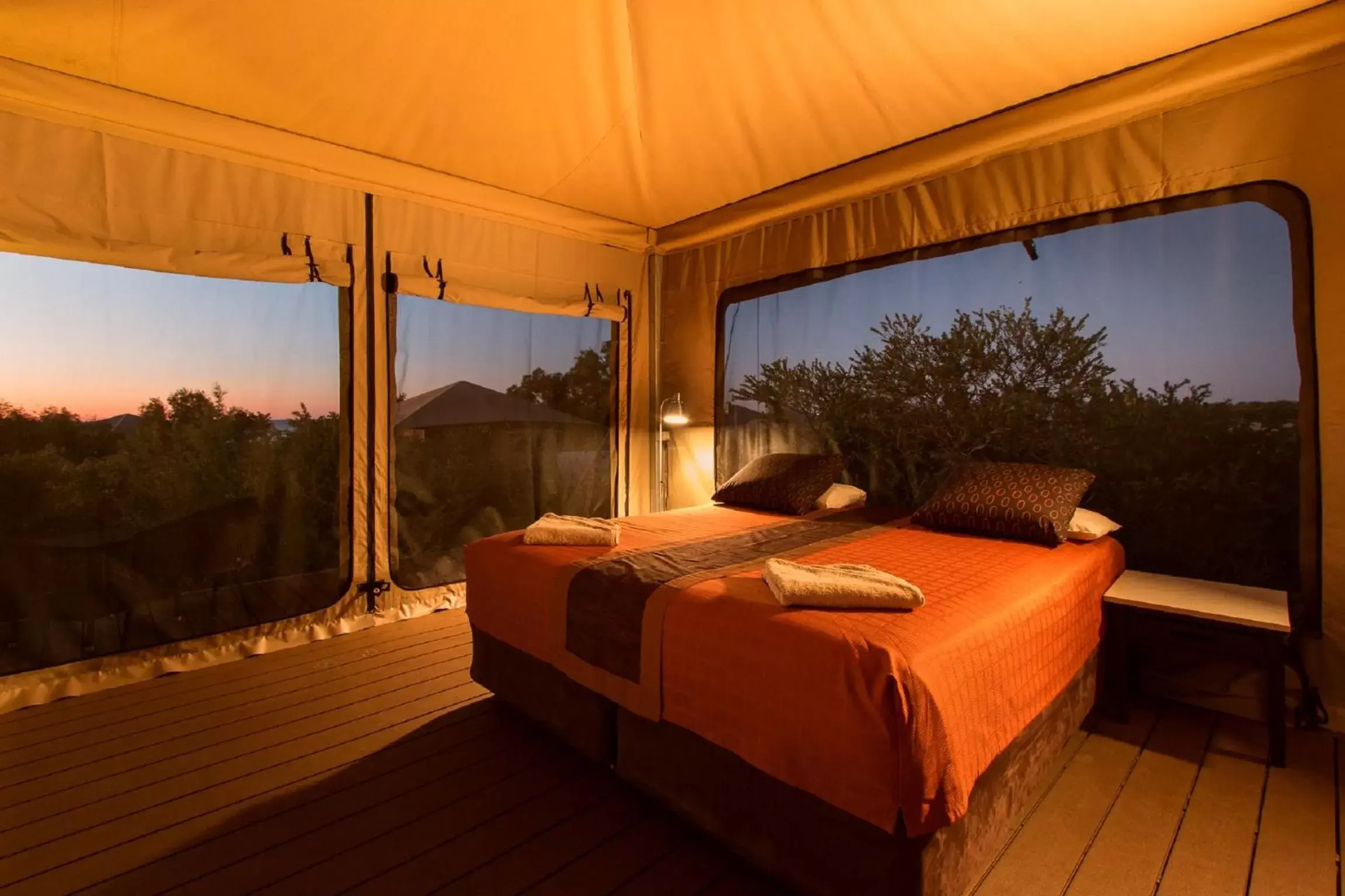 Bedroom, Bed in Eco Beach Wilderness Retreat