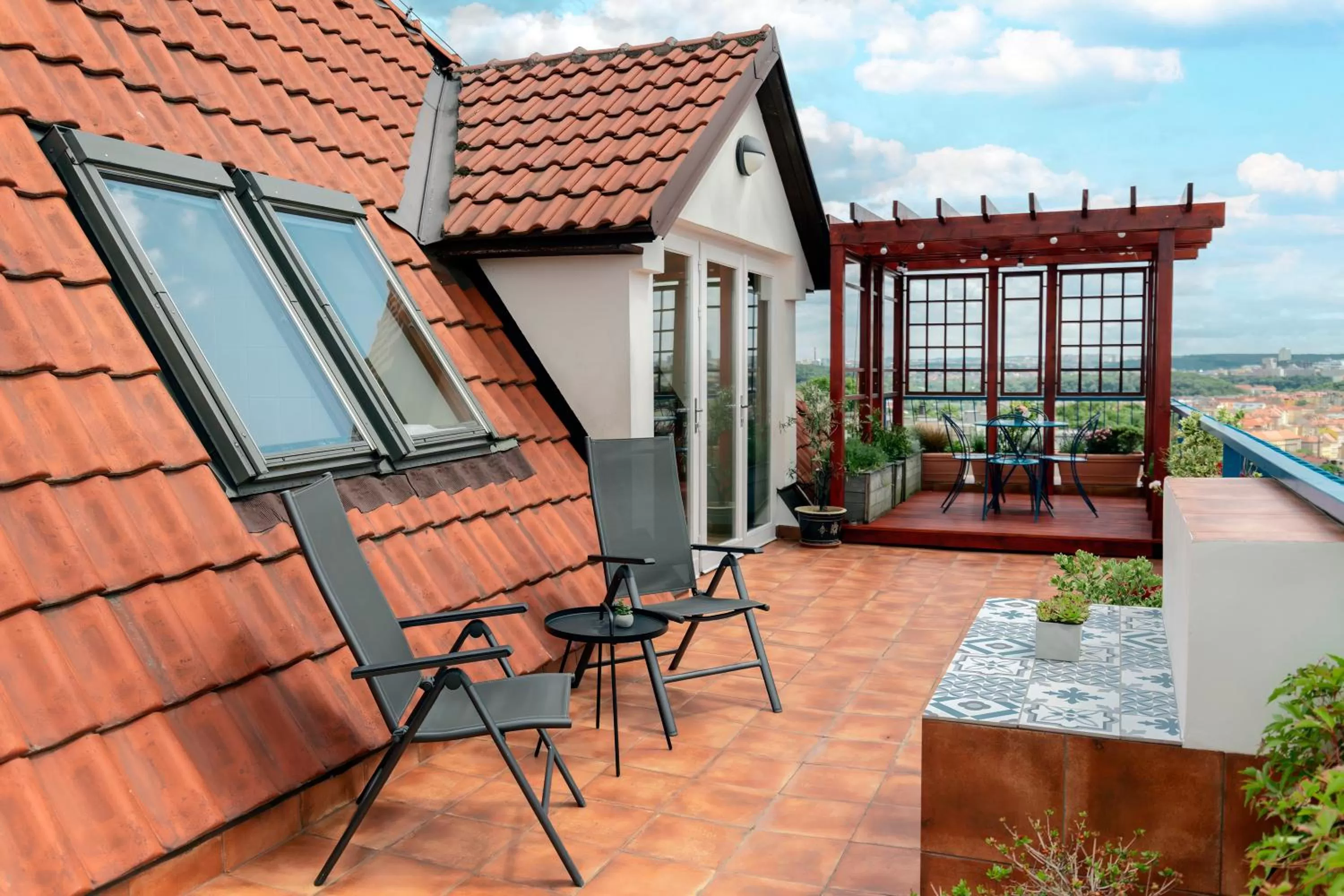 Balcony/Terrace in Hotel Orion