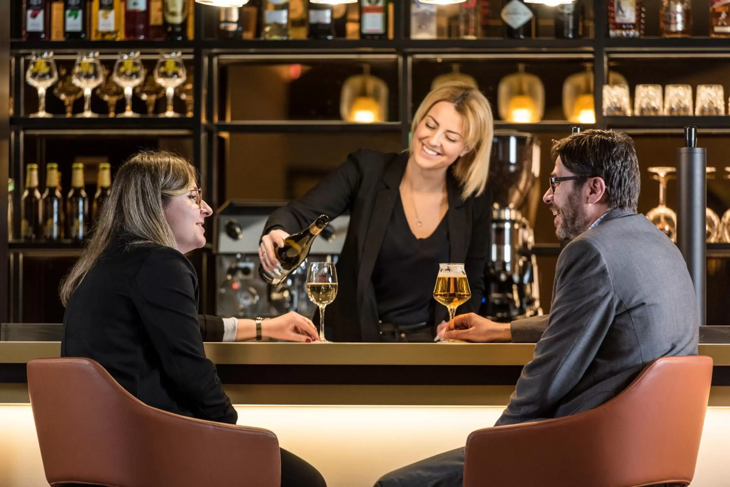 Lounge or bar in Mercure Luxembourg Off Kirchberg