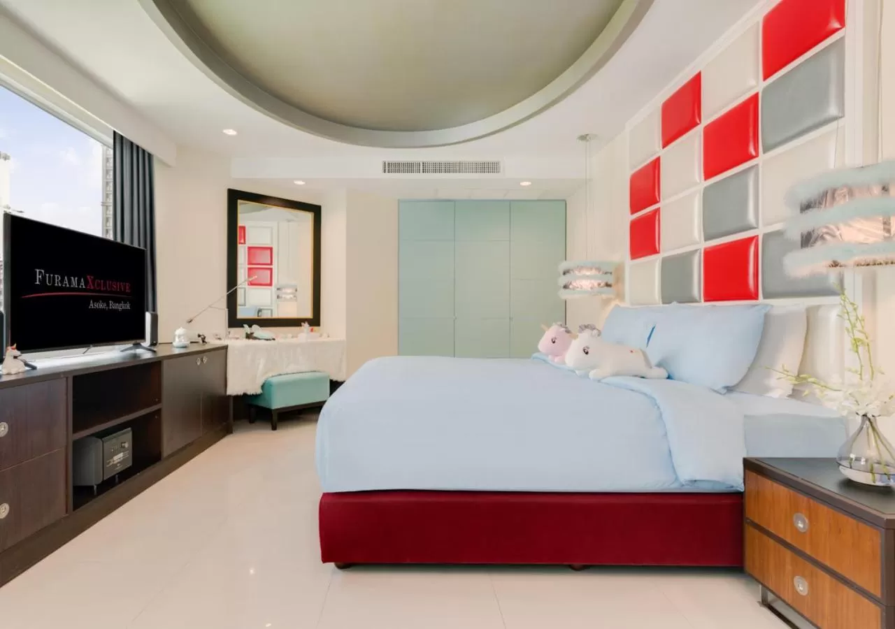 Photo of the whole room, Bed in FuramaXclusive Asoke, Bangkok