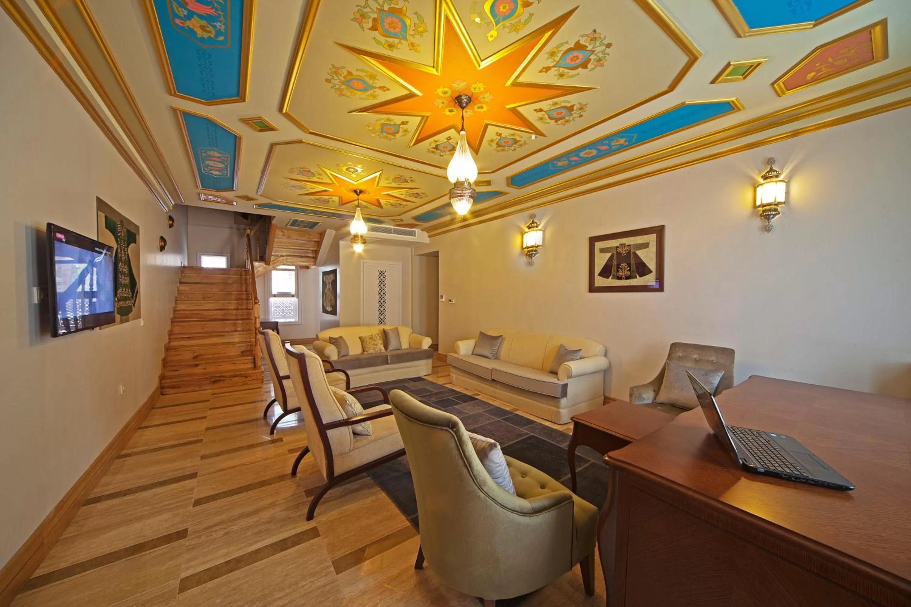 Lobby or reception in Azade Premier Hotel