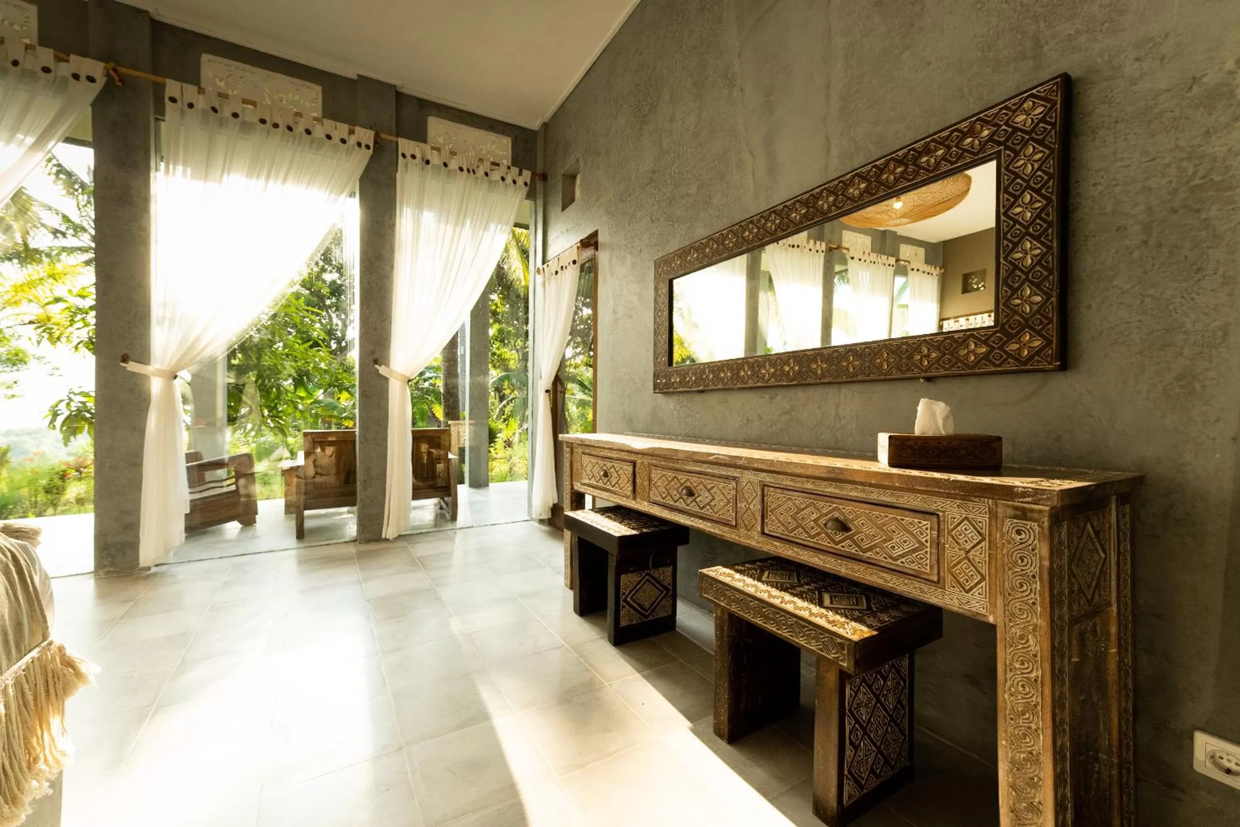 Bedroom in Tanah Damai Hotel