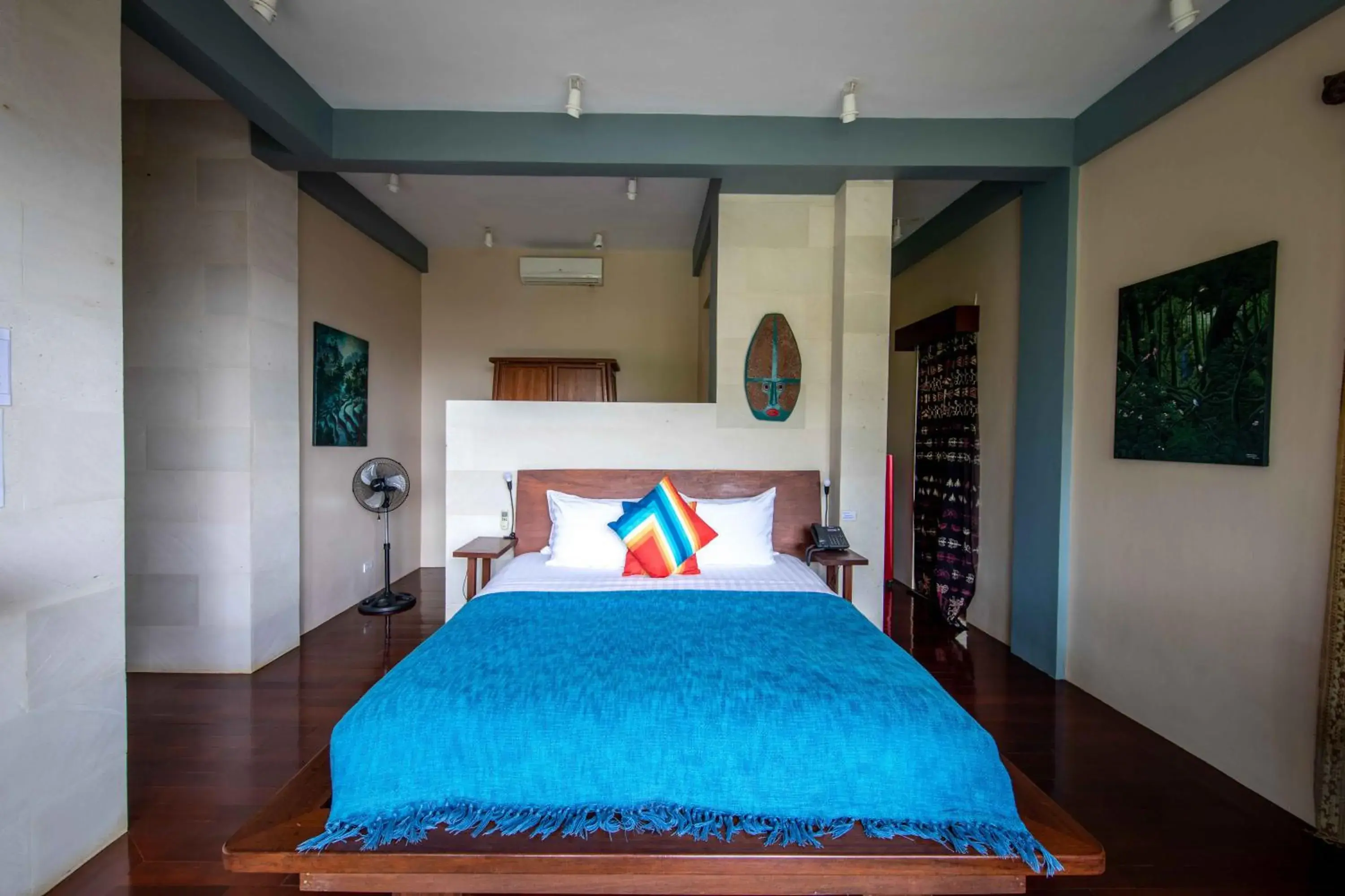 Bed in Karuna El Nido Villas