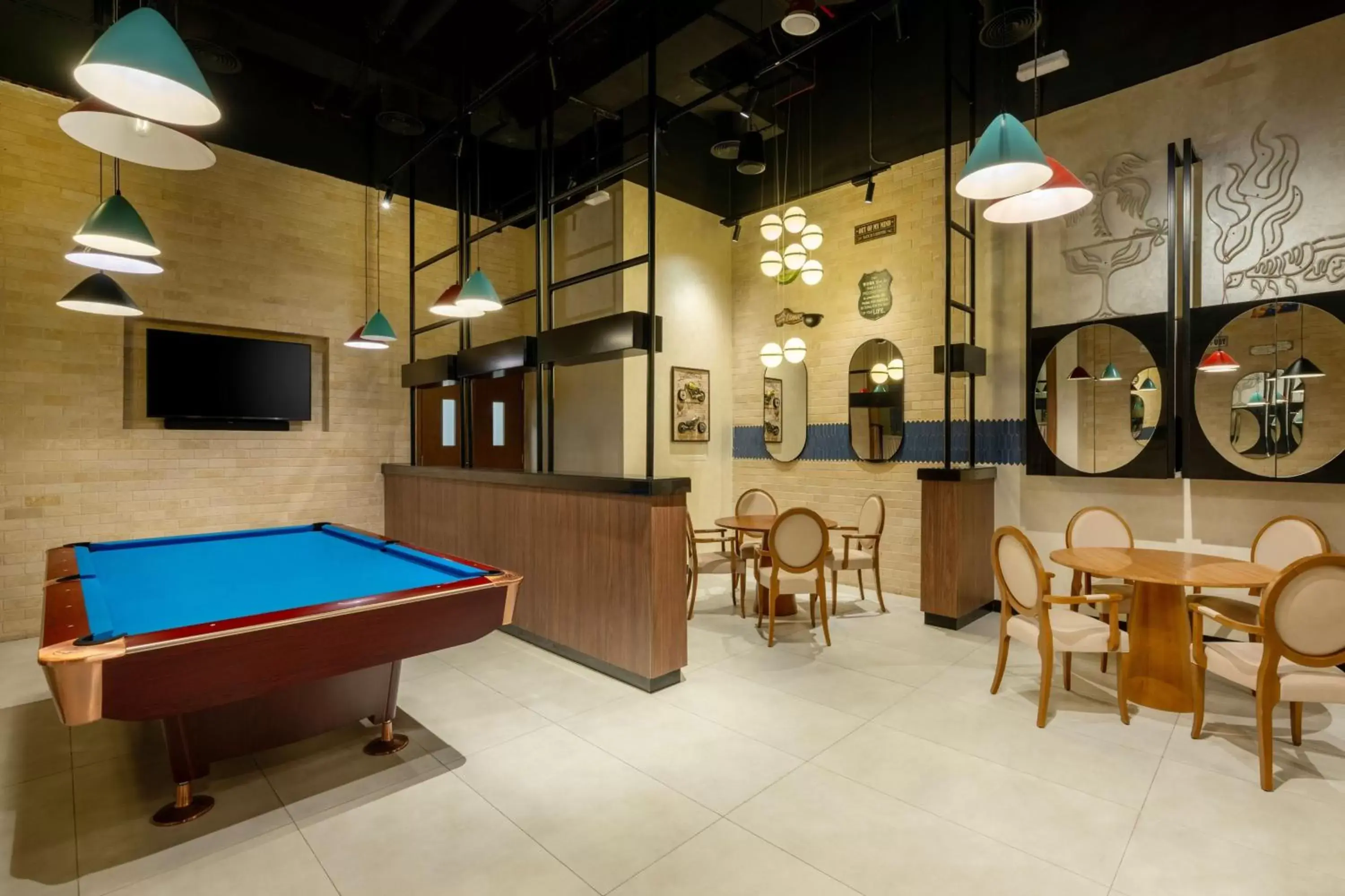 Restaurant/places to eat, Billiards in Marriott Executive Apartments City Center Doha