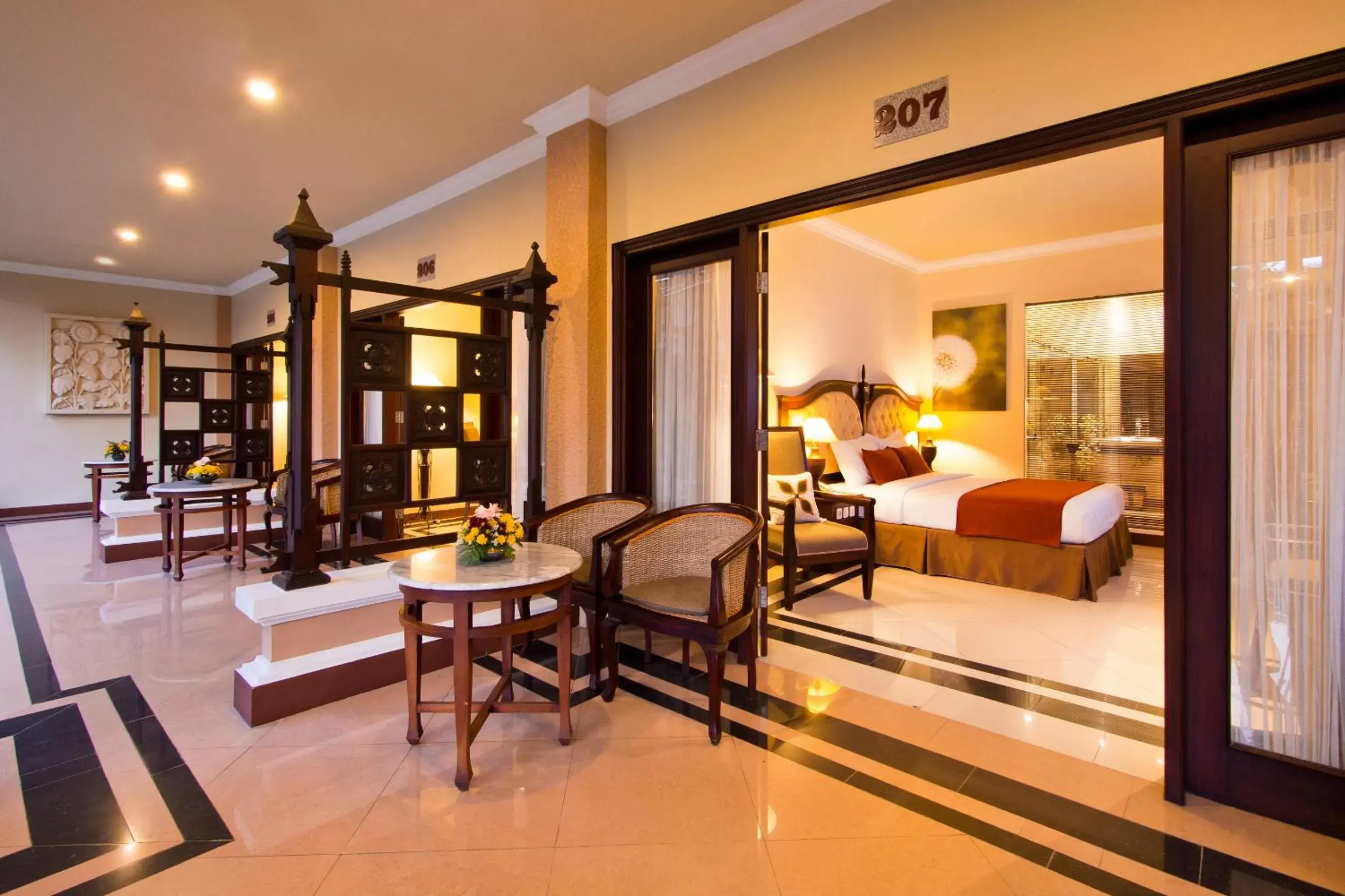 Balcony/Terrace in Hotel Puri Asri
