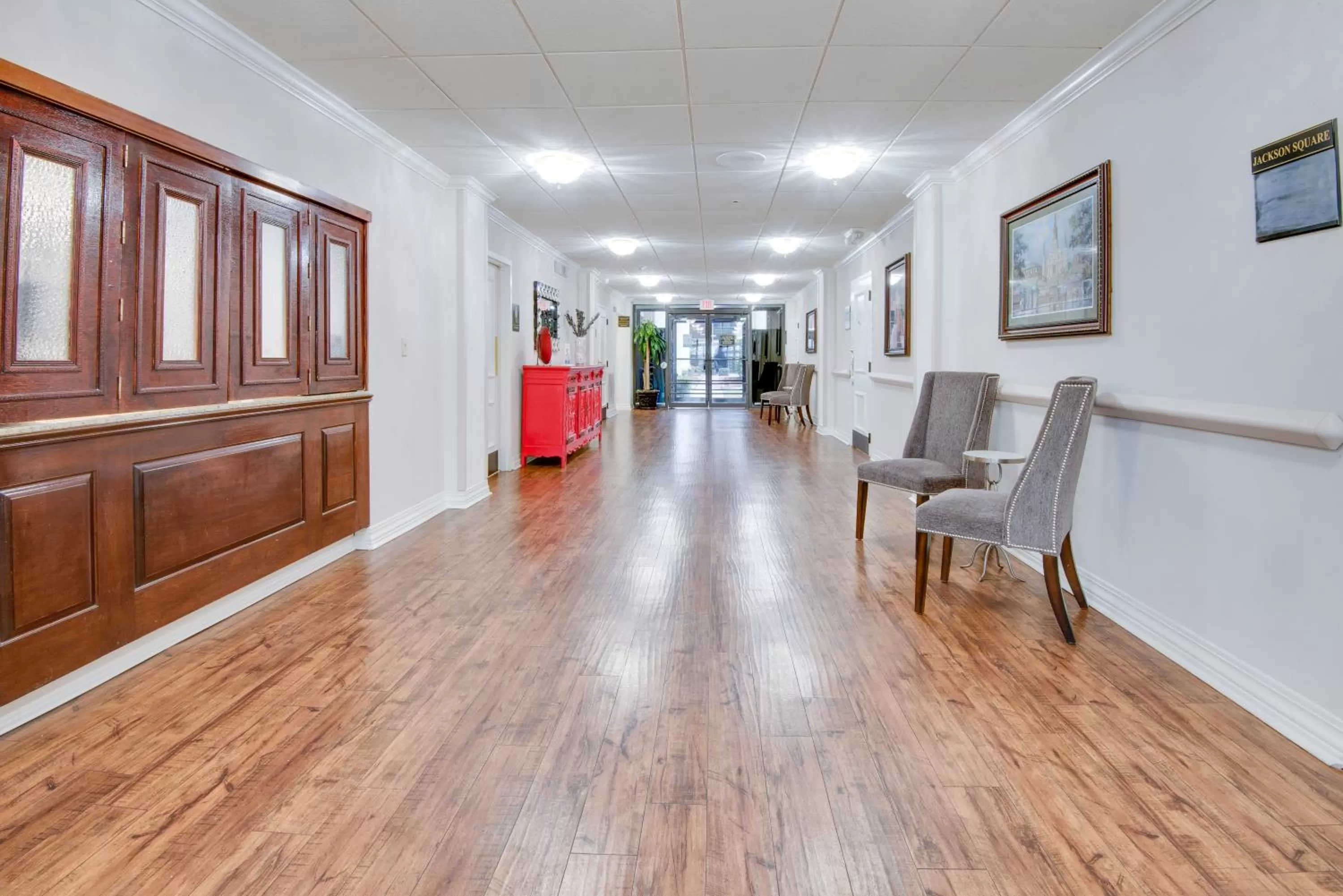 Lobby or reception in Ramada by Wyndham Metairie New Orleans Airport