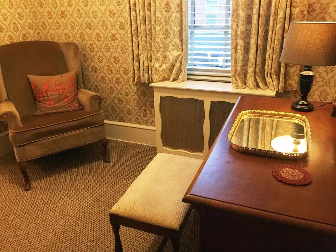 Decorative detail, Seating Area in The Lancaster Bed and Breakfast