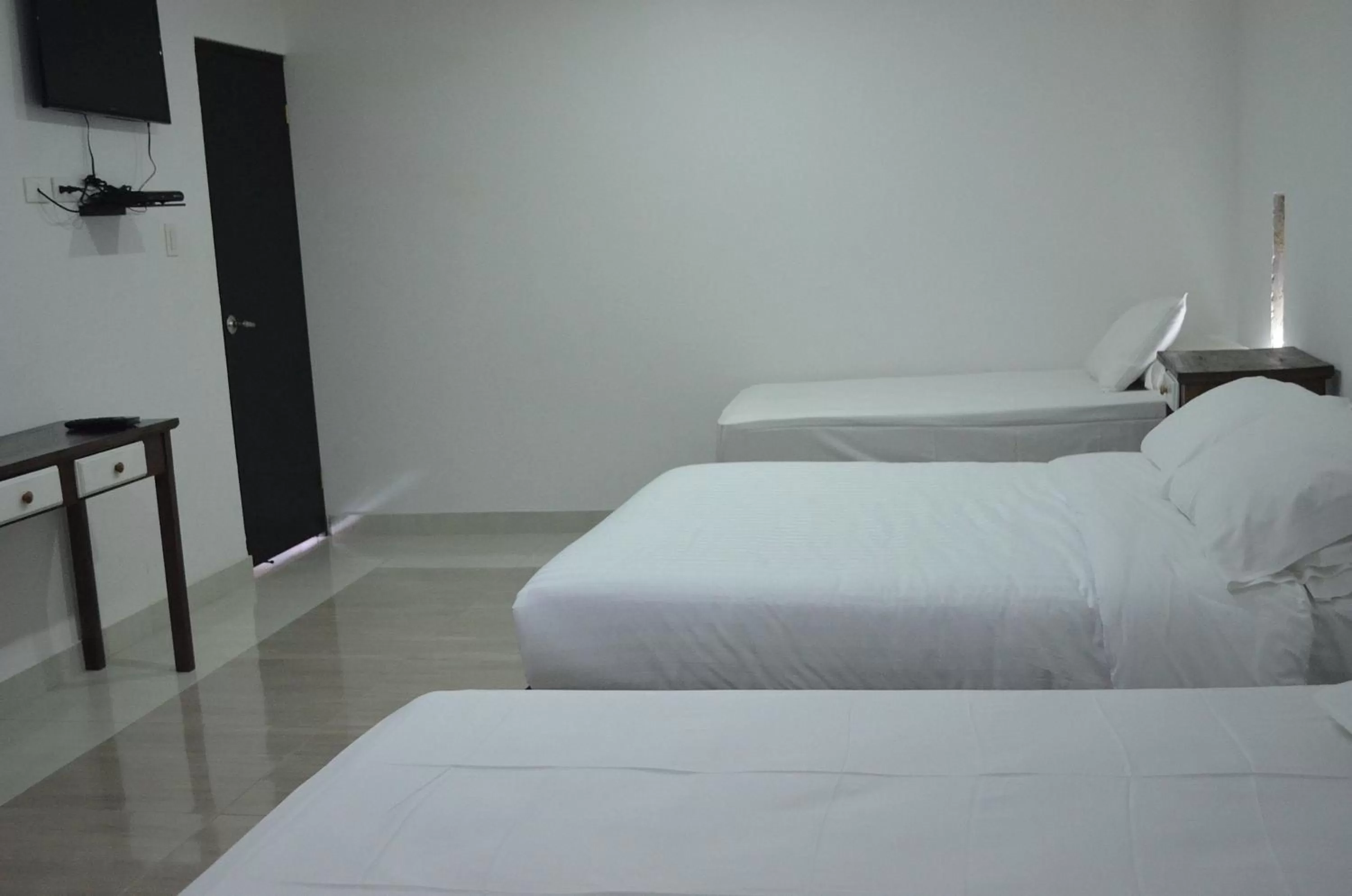 Bed in Hotel Galeria la Trinidad