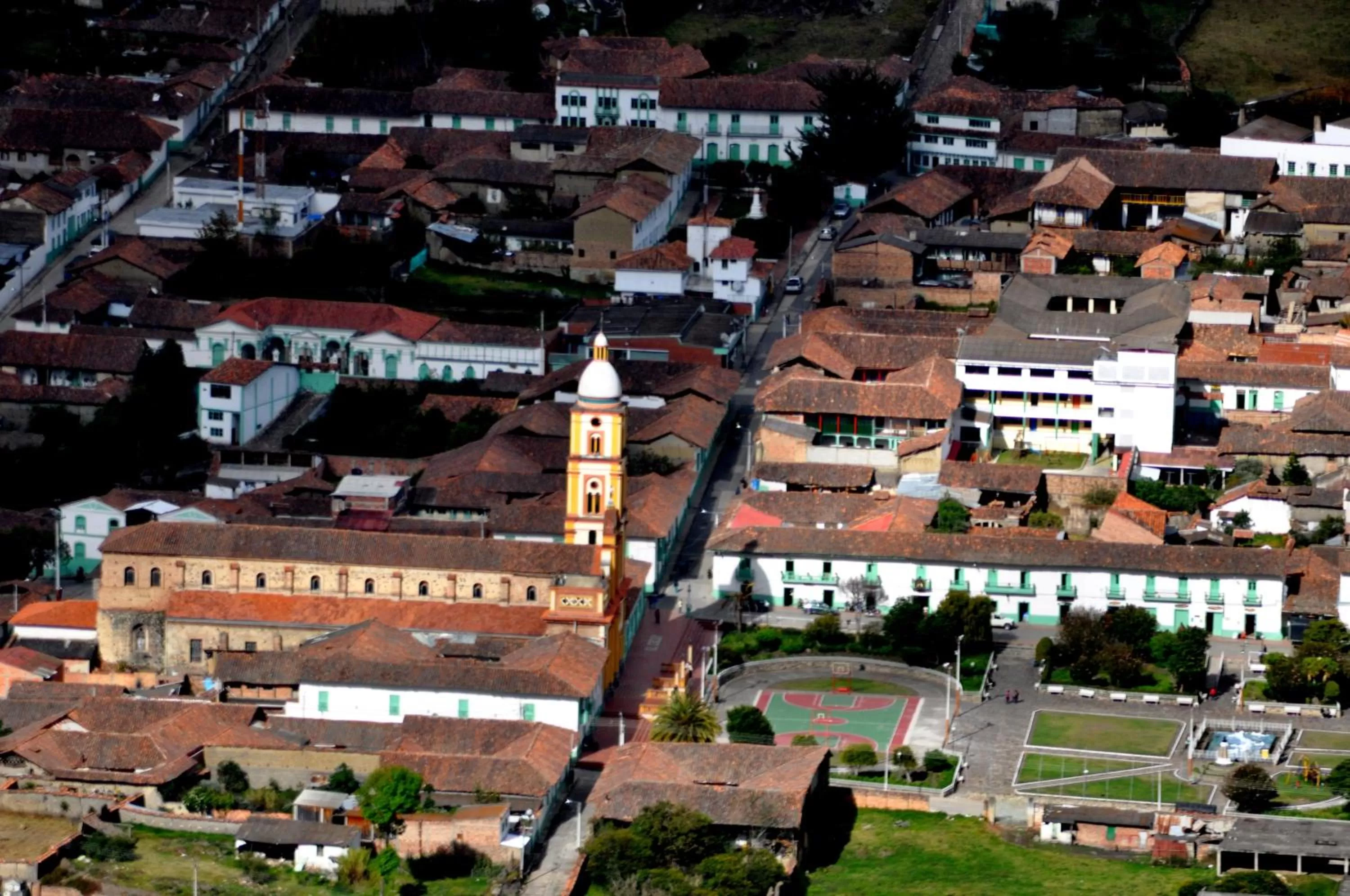 Bird's eye view in Hotel Museo la Posada del Molino