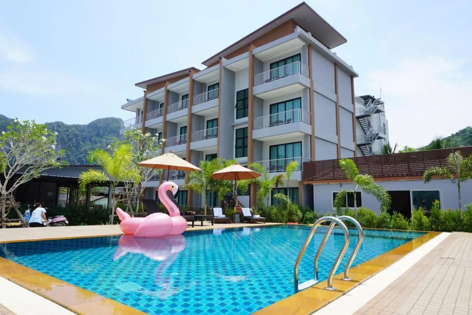 Property building in Aonang Sea Valley Resort Property building in Aonang Sea Valley Resort