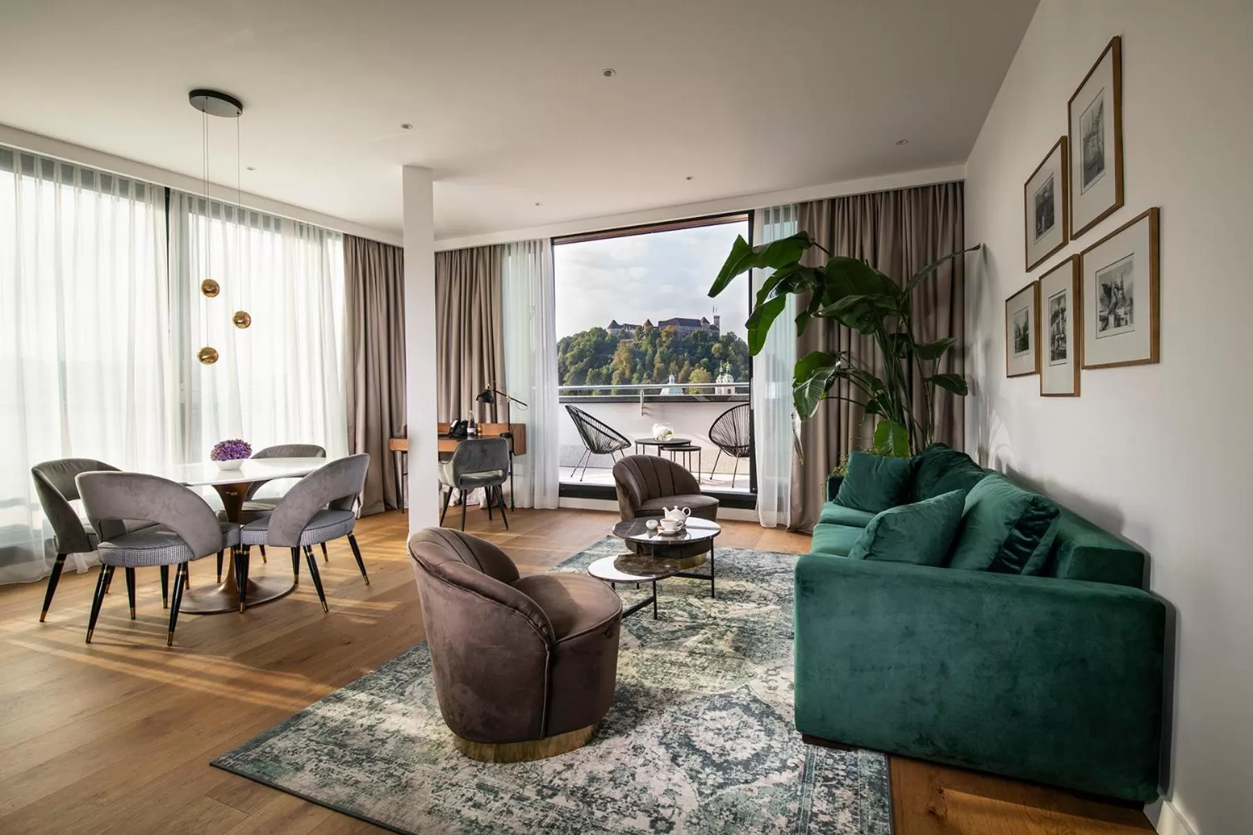 View (from property/room) in City Hotel Ljubljana