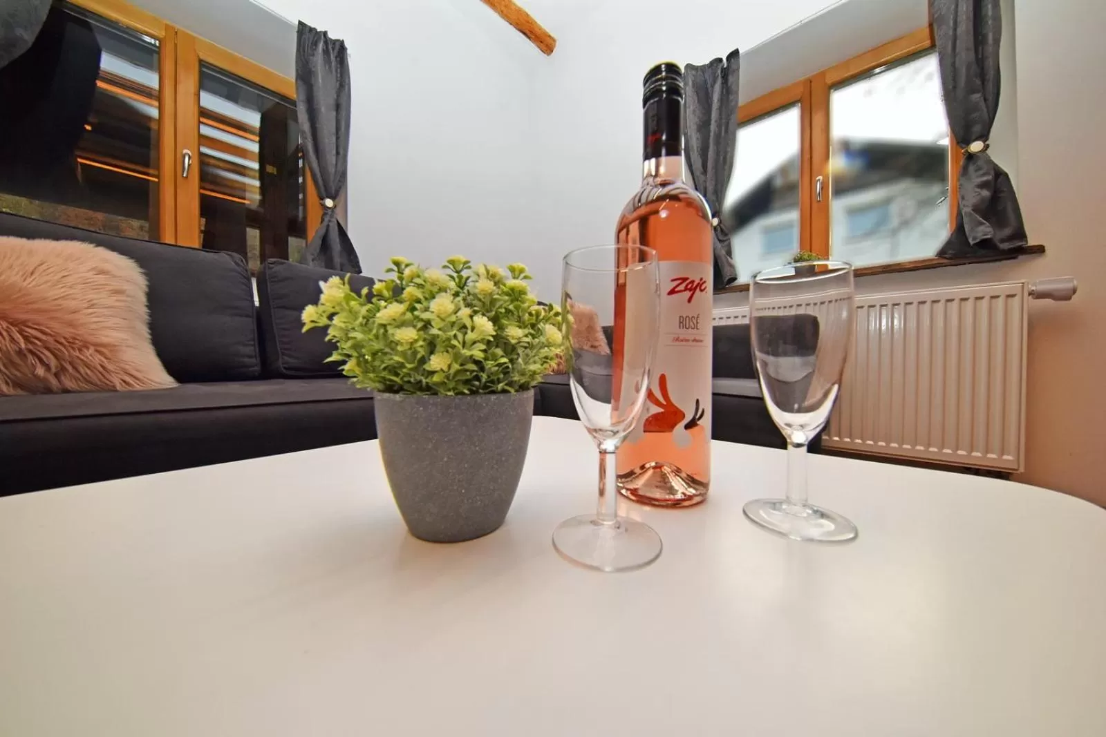 Seating area in Hiša stare mame