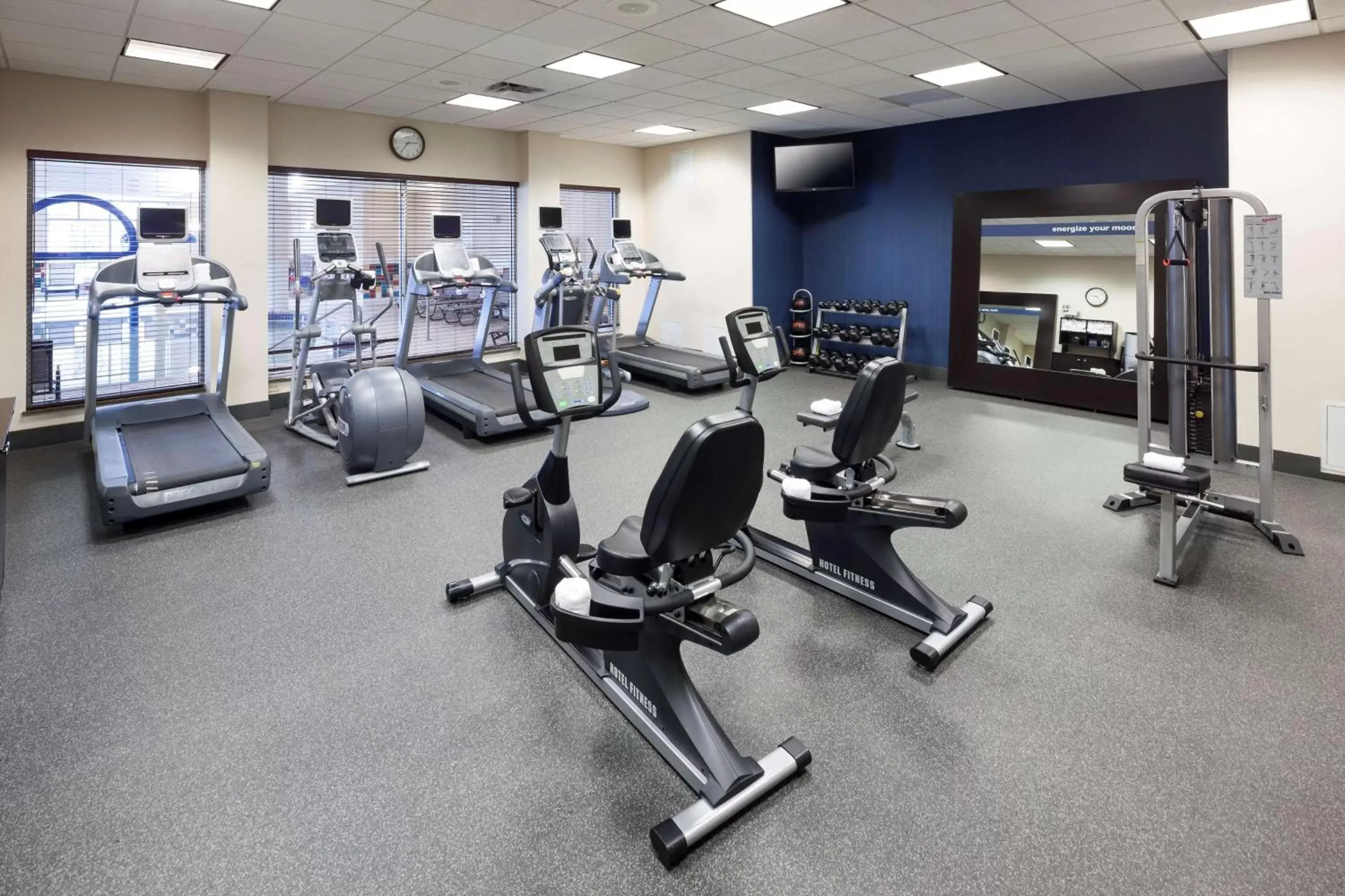 Fitness centre/facilities, Fitness Center/Facilities in Hampton Inn & Suites Oklahoma City-Bricktown