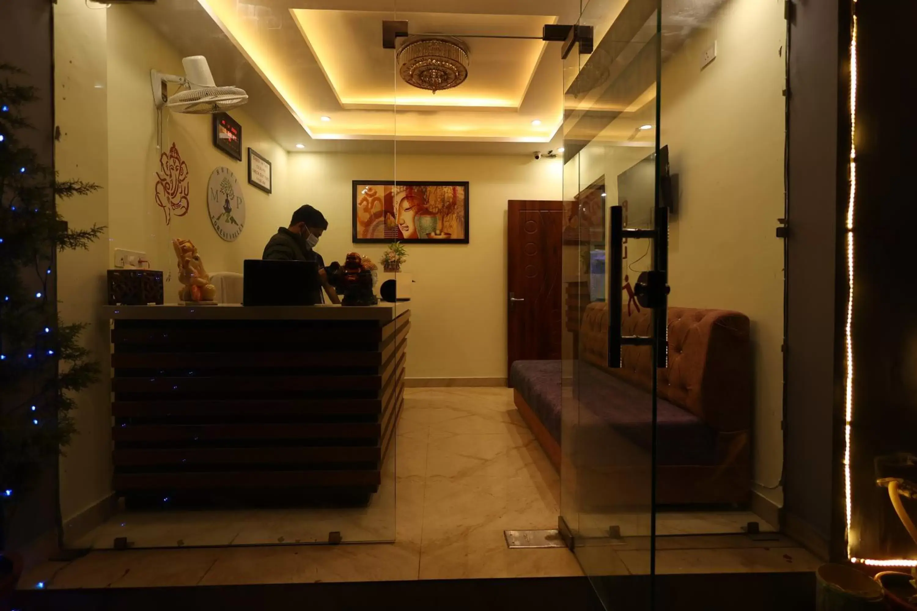 Lobby or reception in Perfectstayz Value Forest Valley Near Waterfall Lobby or reception in Perfectstayz Value Forest Valley Near Waterfall