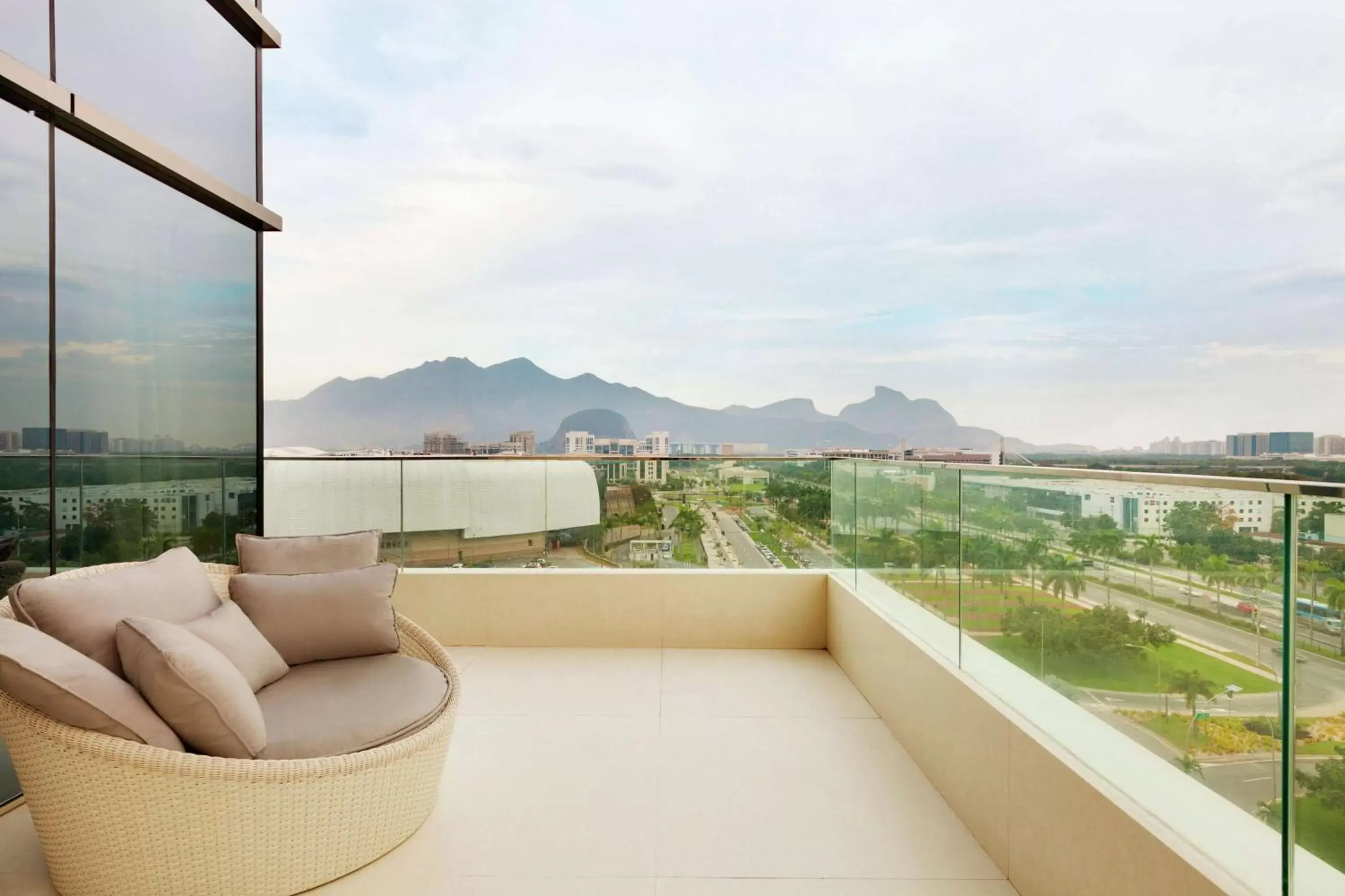 View (from property/room), Balcony/Terrace in Hilton Barra Rio de Janeiro
