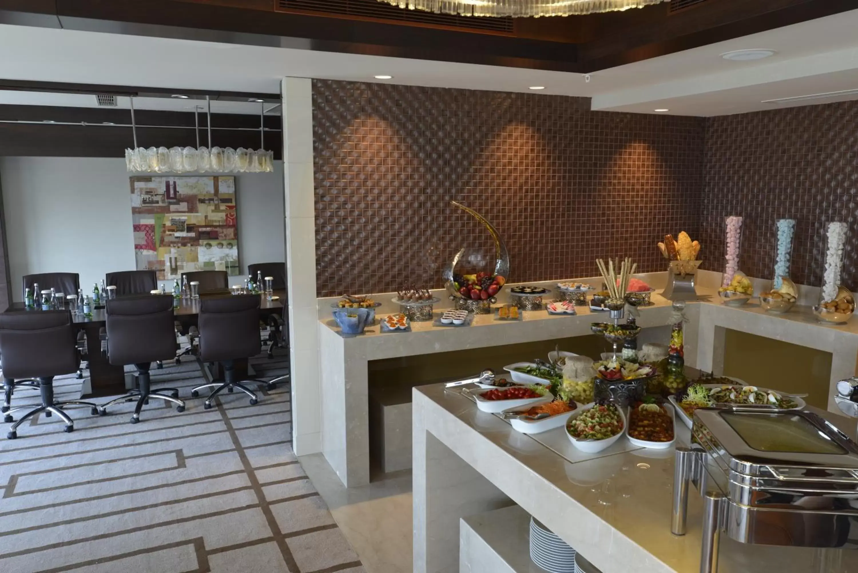 Communal lounge/ TV room, Restaurant/Places to Eat in Wyndham Grand Istanbul Europe