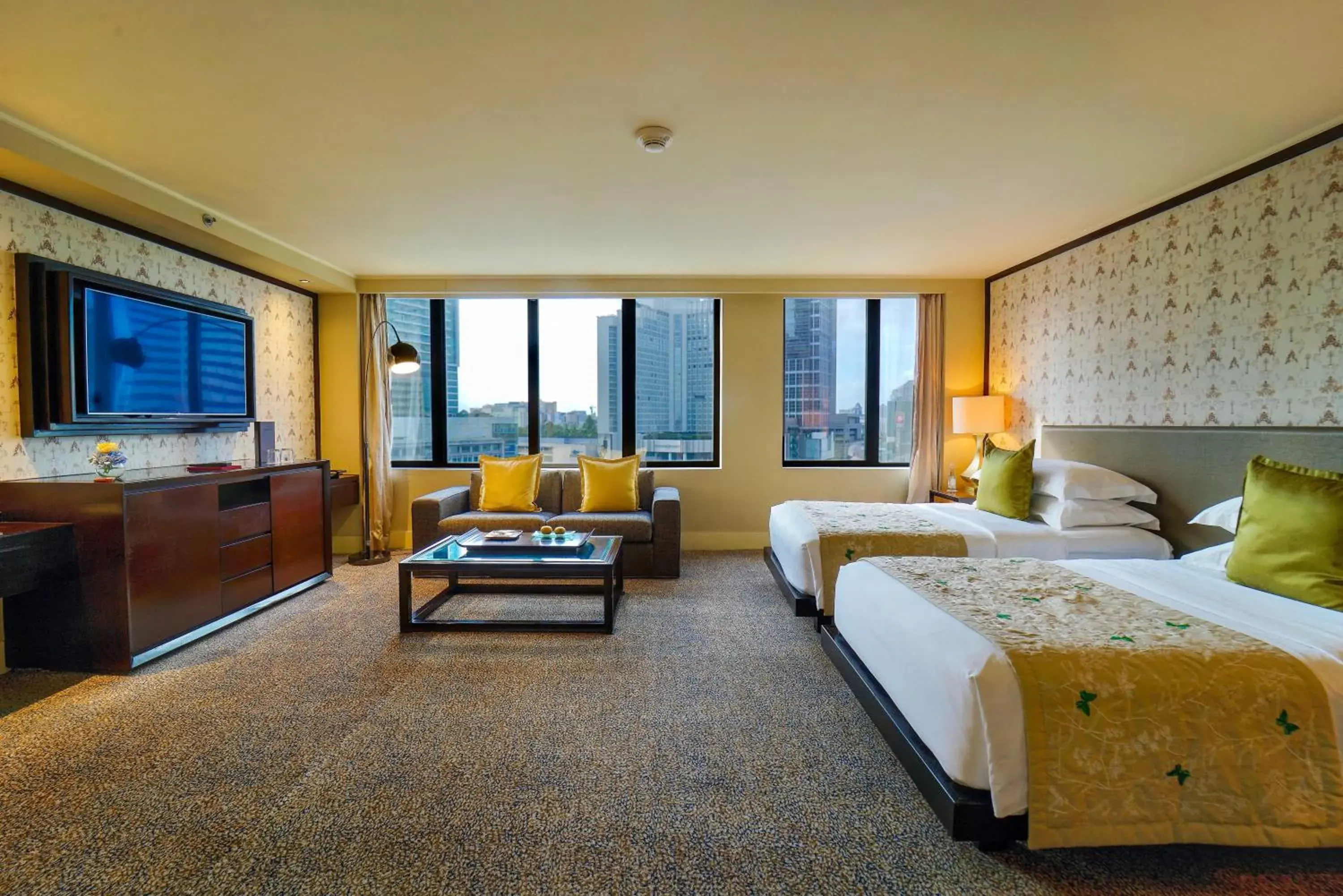 Bedroom in Mandarin Oriental Jakarta