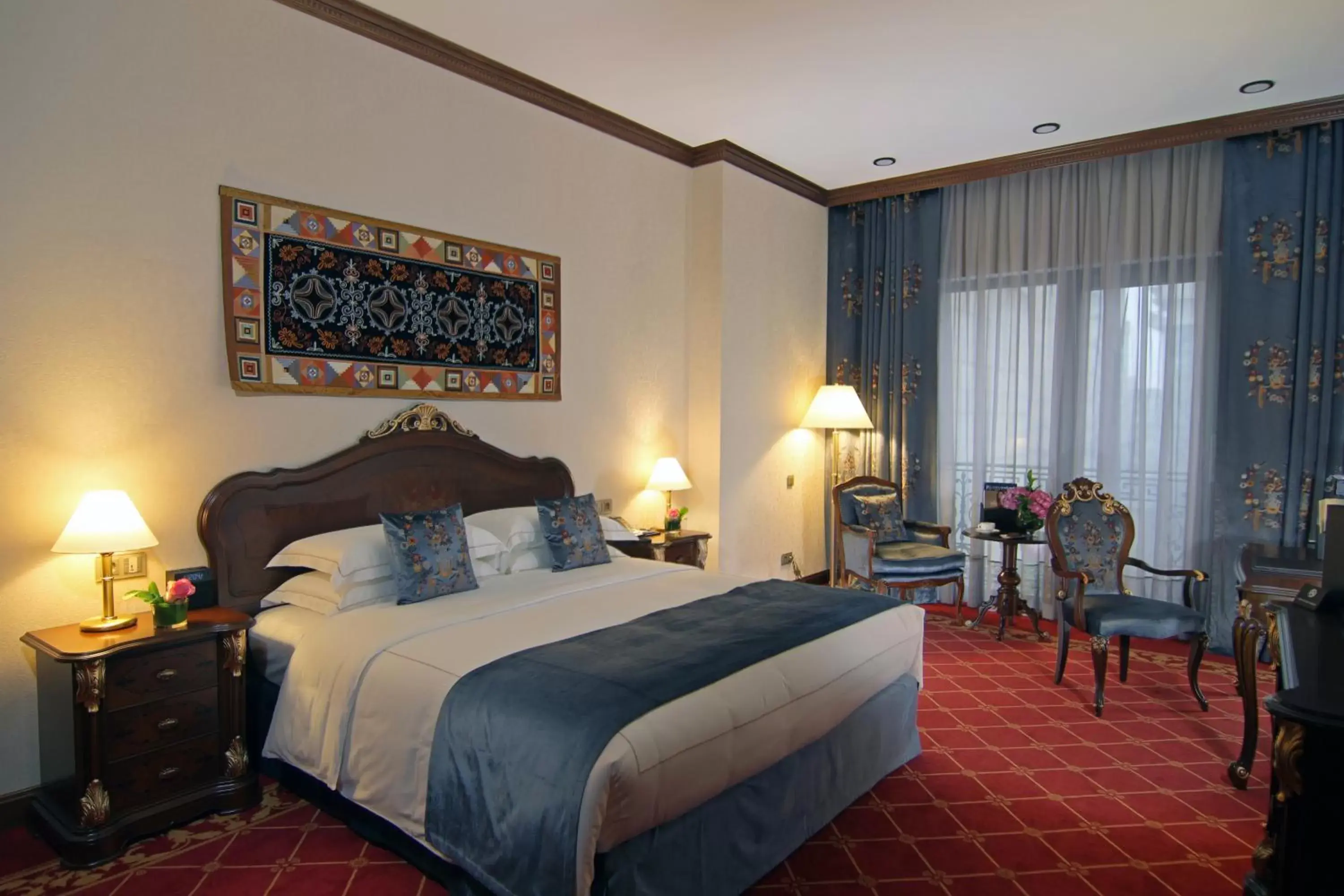 Bedroom in Orion Hotel Bishkek