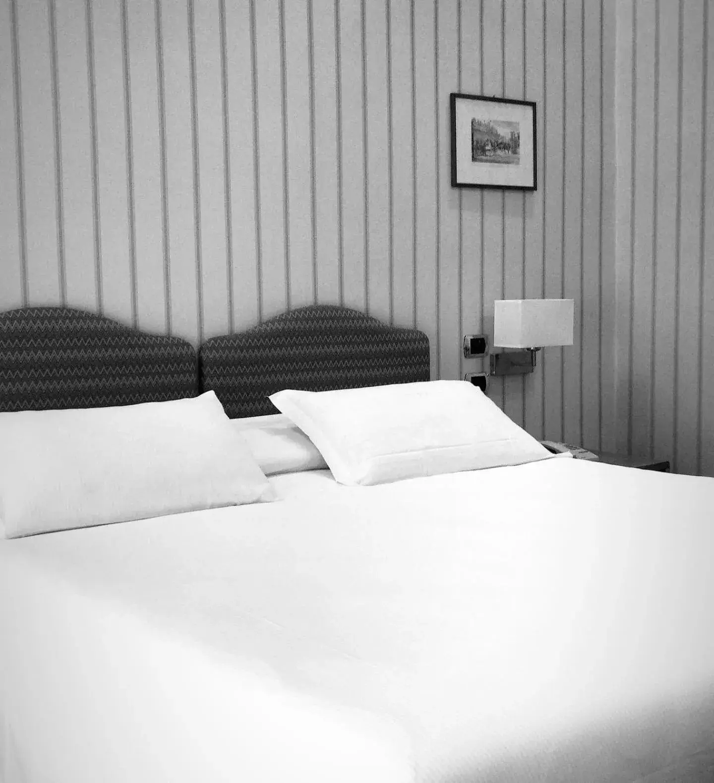 Bed in Hotel Cicolella