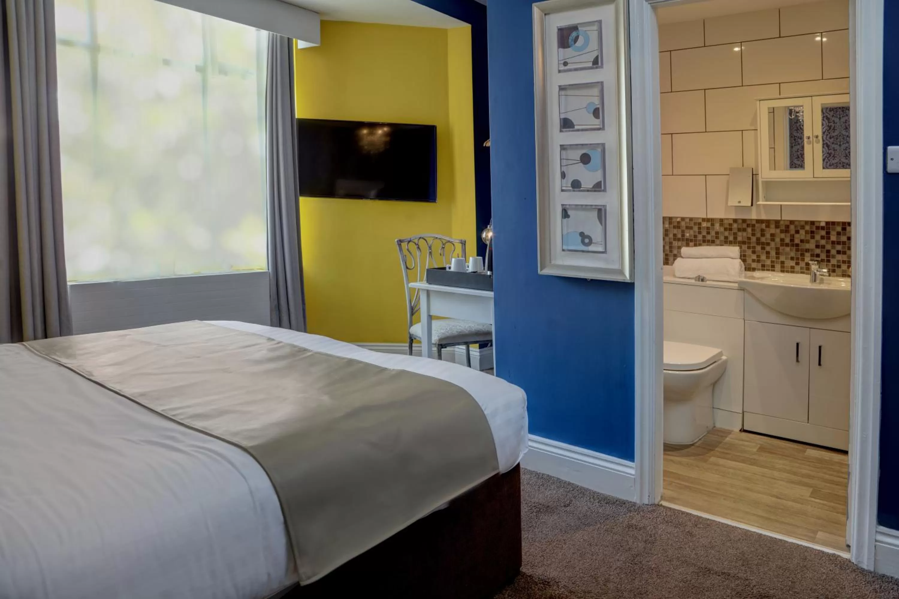 Bed in Trafford Hall Hotel Manchester, Trademark Collection by Wyndham